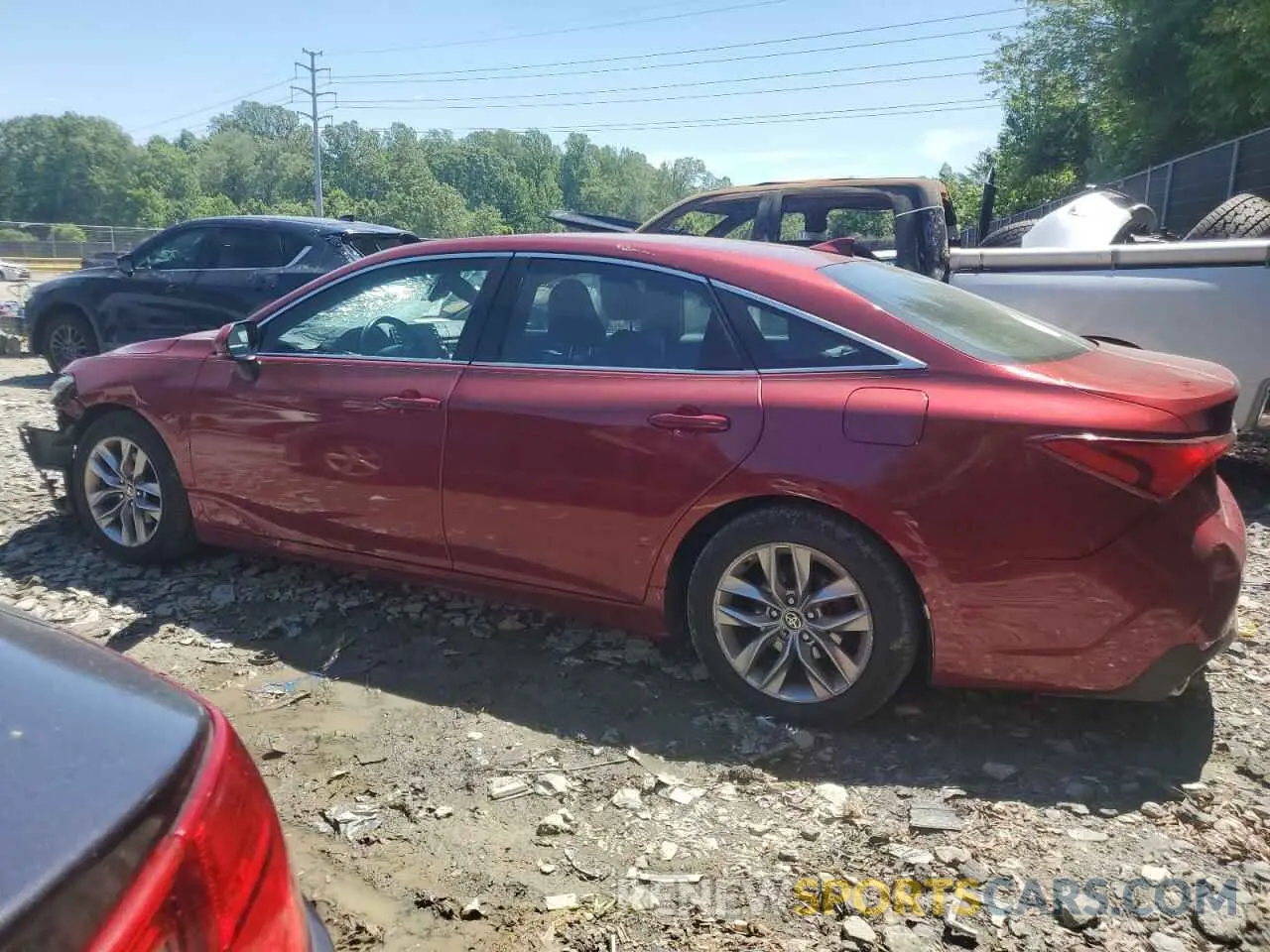 2 Photograph of a damaged car 4T1AZ1FB3MU058459 TOYOTA AVALON 2021