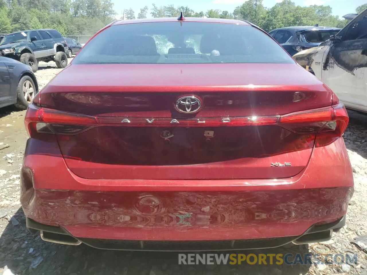 6 Photograph of a damaged car 4T1AZ1FB3MU058459 TOYOTA AVALON 2021