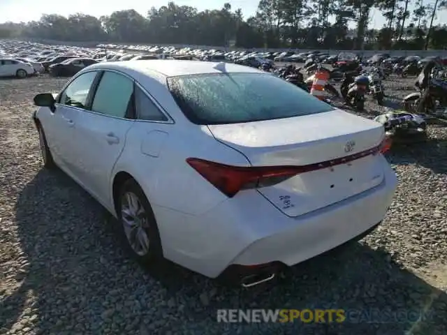 3 Photograph of a damaged car 4T1AZ1FB5MU067700 TOYOTA AVALON 2021