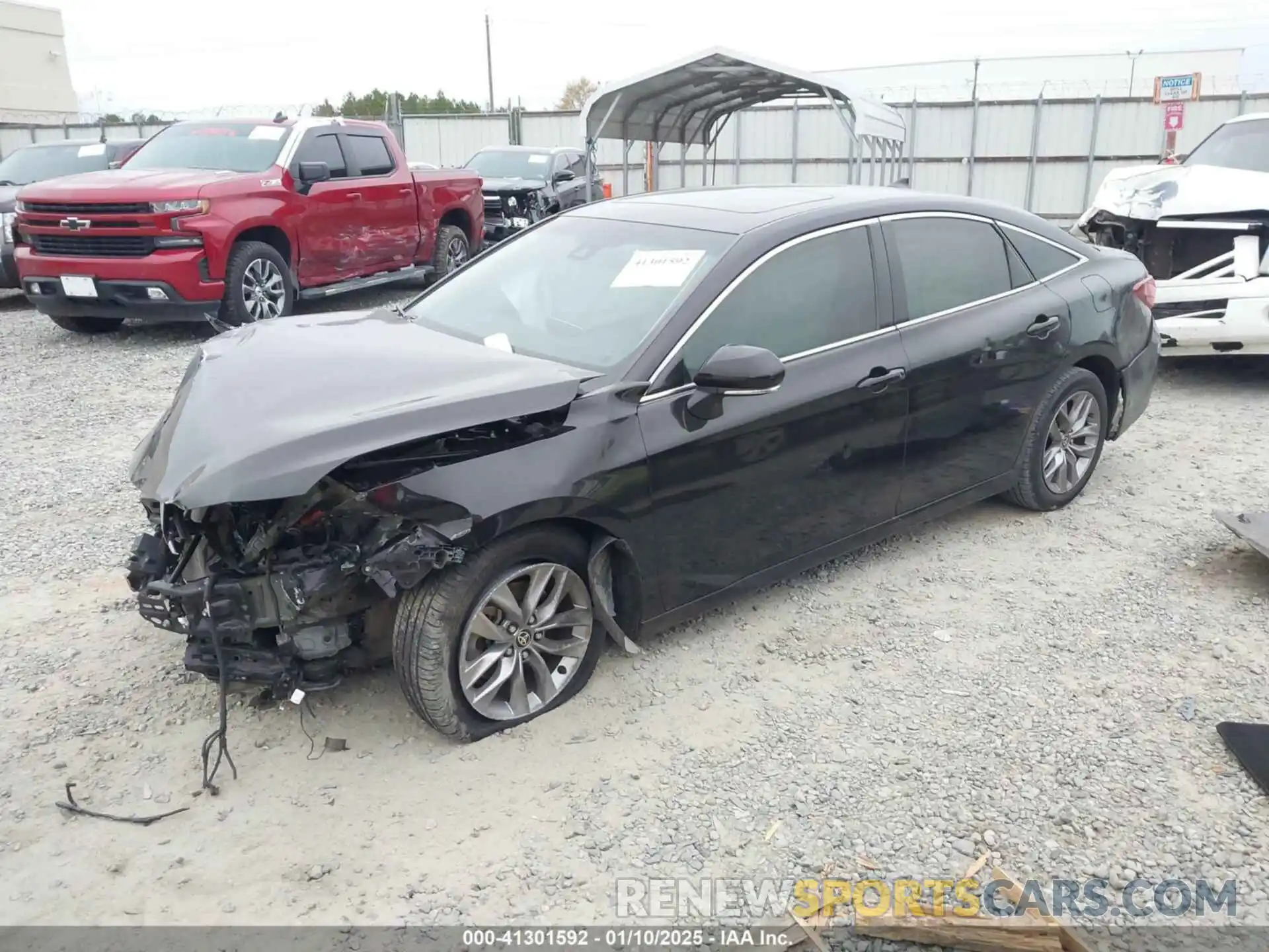 2 Photograph of a damaged car 4T1AZ1FB8MU057890 TOYOTA AVALON 2021