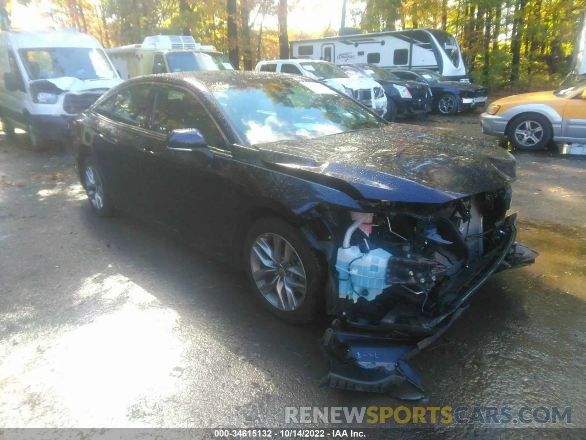 1 Photograph of a damaged car 4T1AZ1FB8MU058716 TOYOTA AVALON 2021