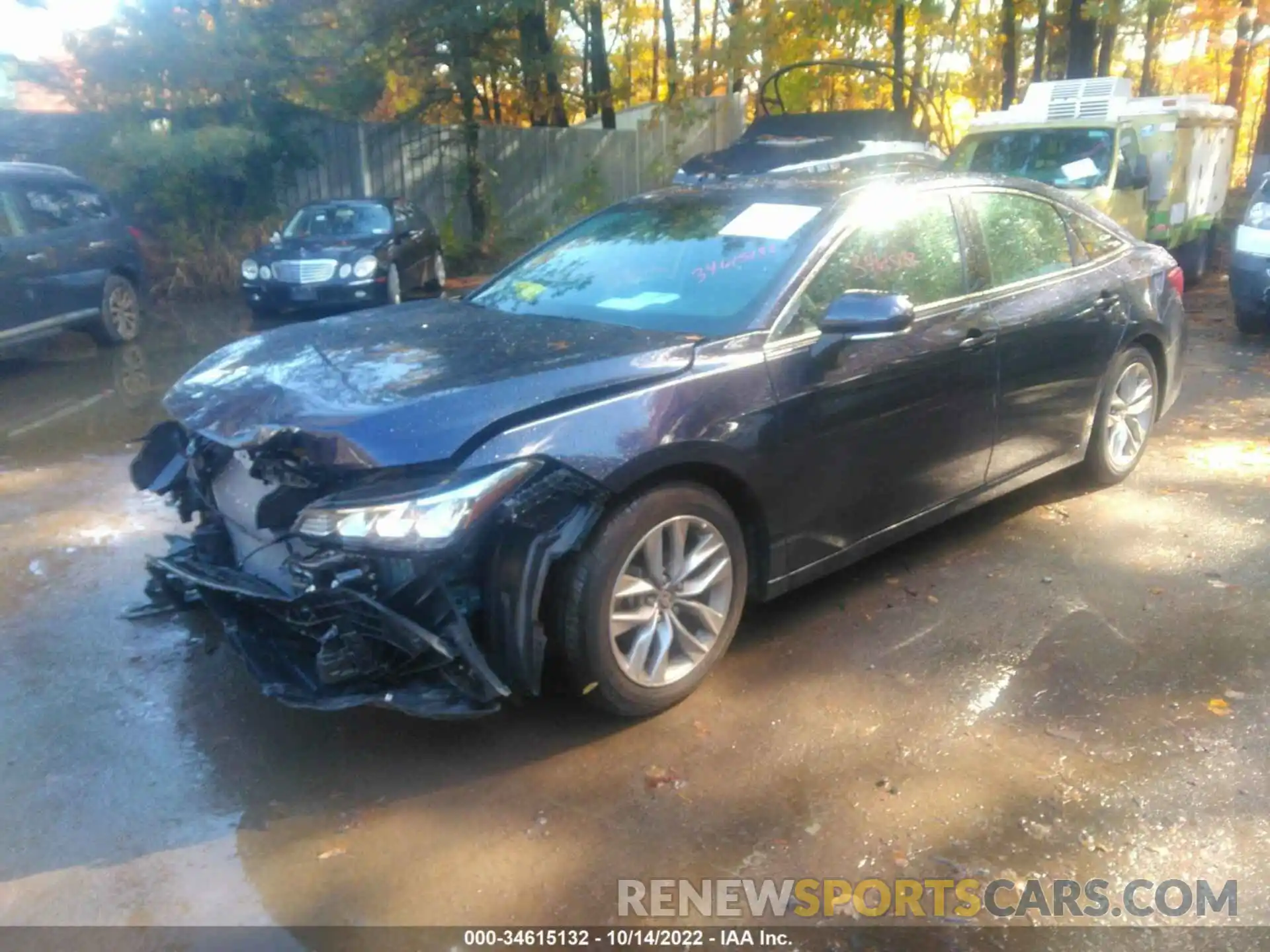 2 Photograph of a damaged car 4T1AZ1FB8MU058716 TOYOTA AVALON 2021