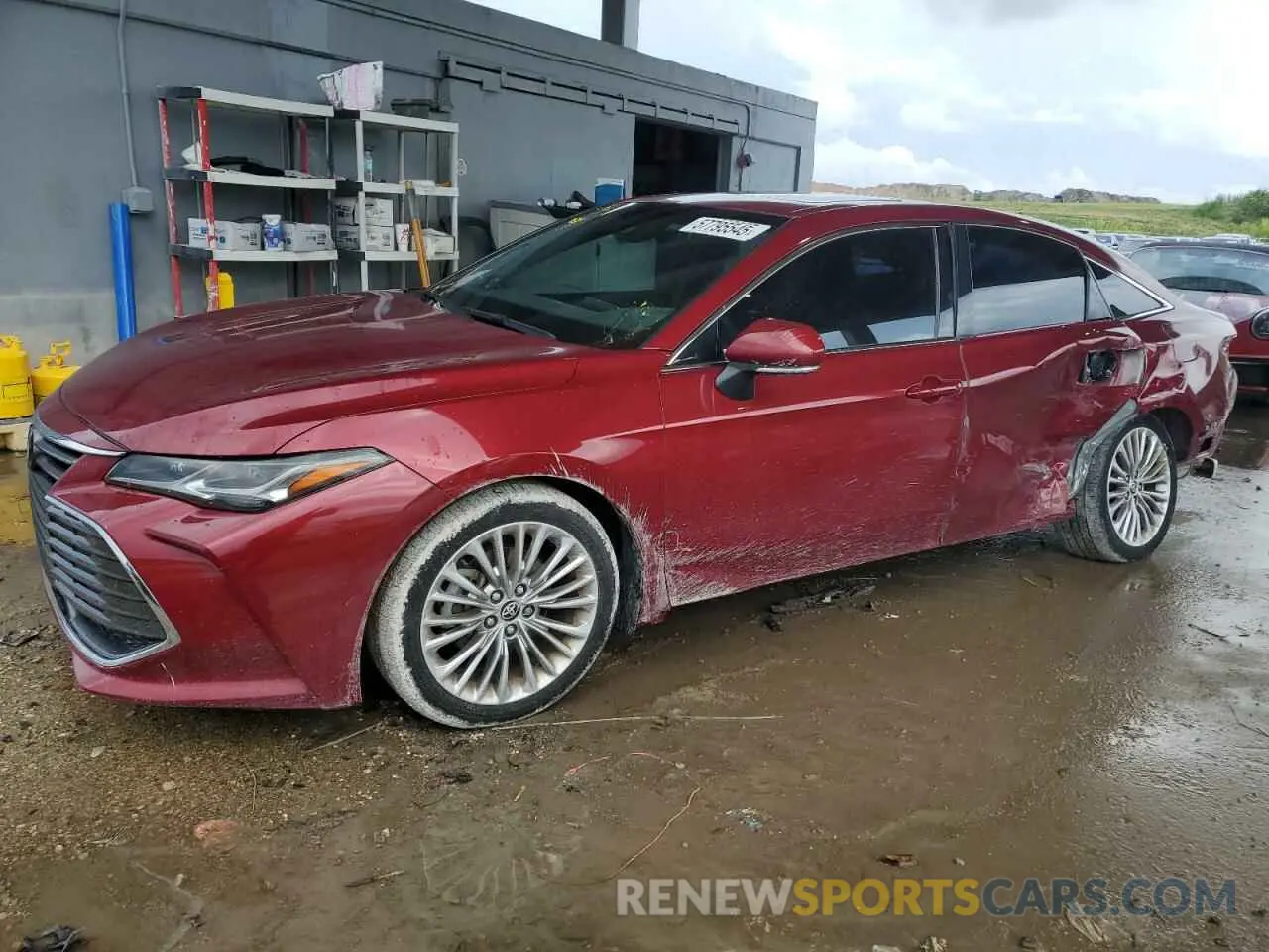 1 Photograph of a damaged car 4T1CZ1FB0MU056581 TOYOTA AVALON 2021