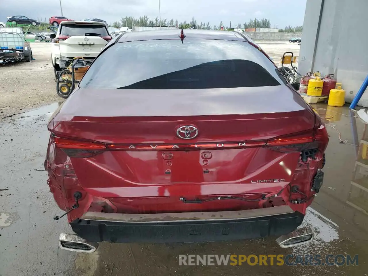 6 Photograph of a damaged car 4T1CZ1FB0MU056581 TOYOTA AVALON 2021