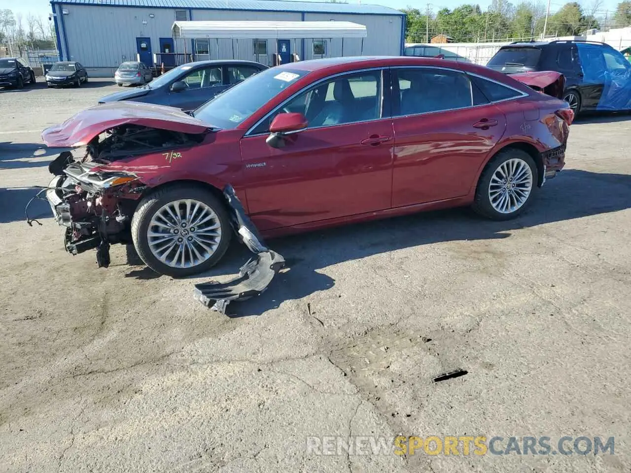 1 Photograph of a damaged car 4T1DA1AB1MU001253 TOYOTA AVALON 2021