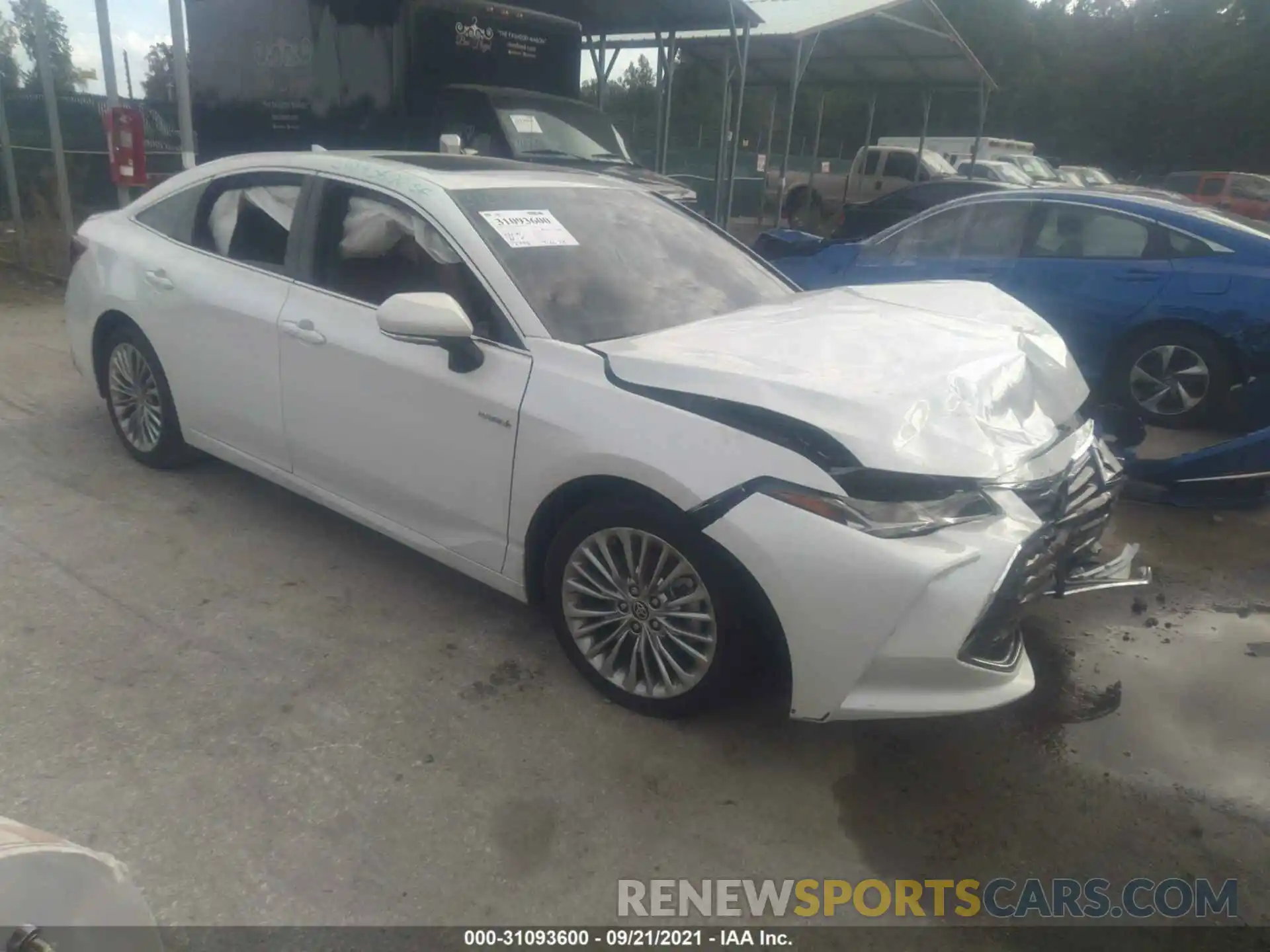 1 Photograph of a damaged car 4T1DA1AB2MU006509 TOYOTA AVALON 2021