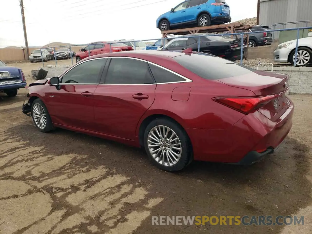 2 Photograph of a damaged car 4T1DA1AB2MU007708 TOYOTA AVALON 2021