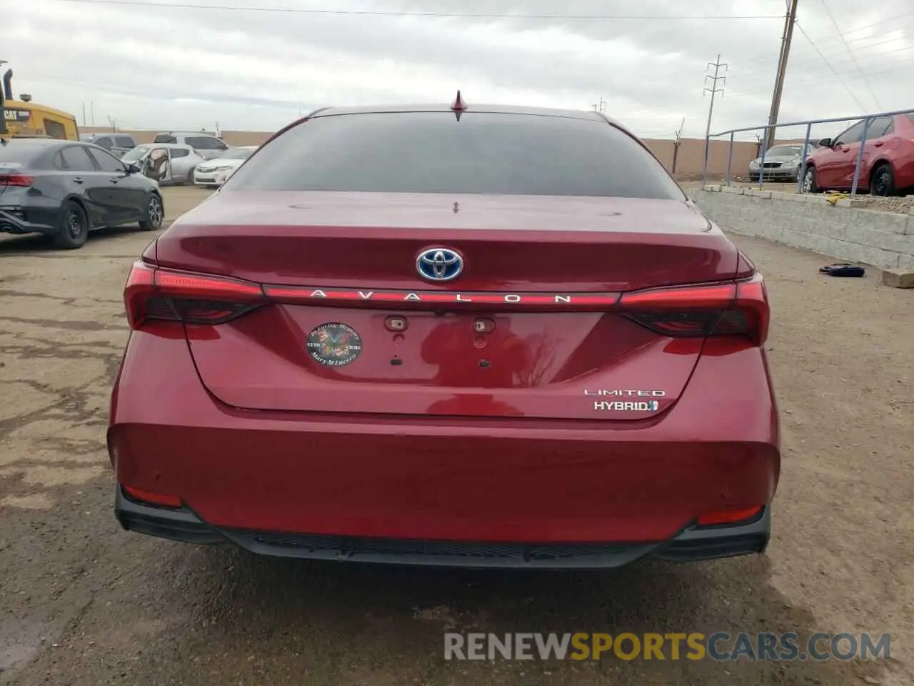 6 Photograph of a damaged car 4T1DA1AB2MU007708 TOYOTA AVALON 2021