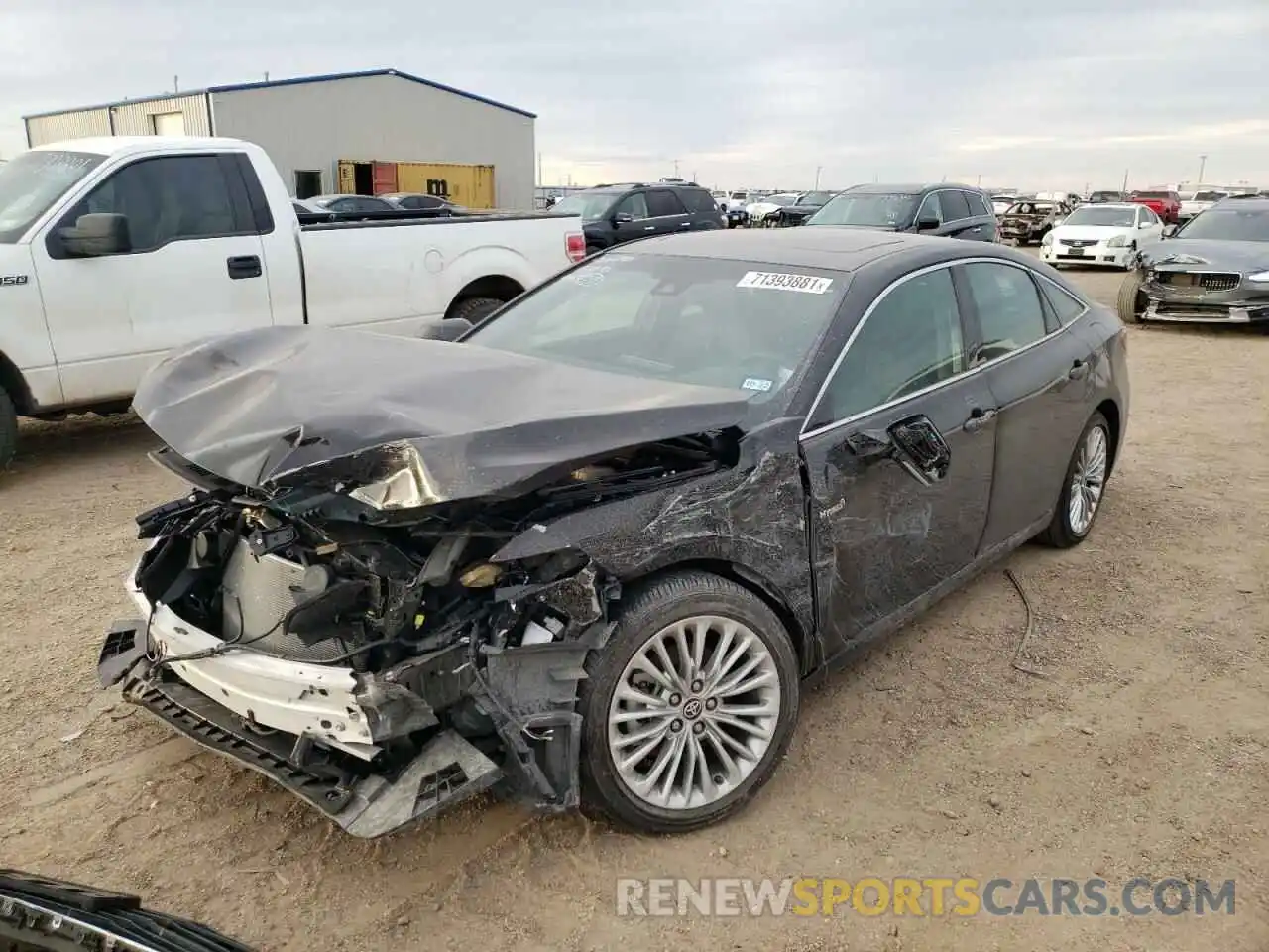 2 Photograph of a damaged car 4T1DA1AB3MU001187 TOYOTA AVALON 2021