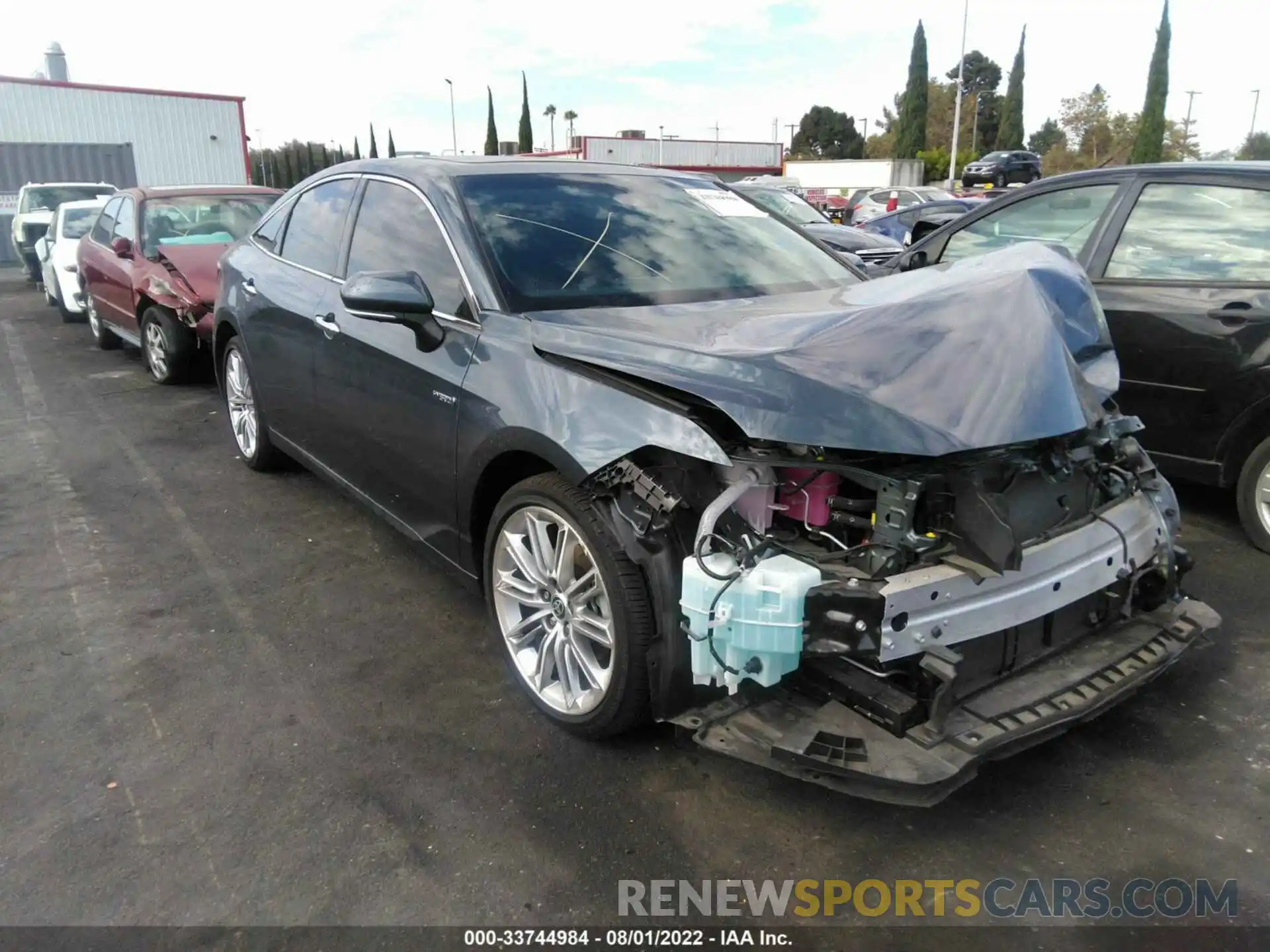 1 Photograph of a damaged car 4T1DA1AB4MU009542 TOYOTA AVALON 2021