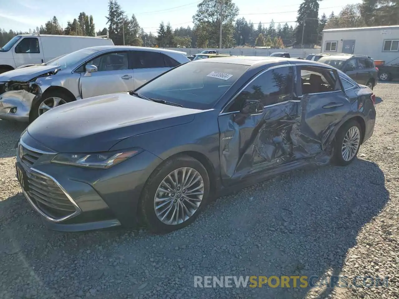 1 Photograph of a damaged car 4T1DA1AB5MU007279 TOYOTA AVALON 2021