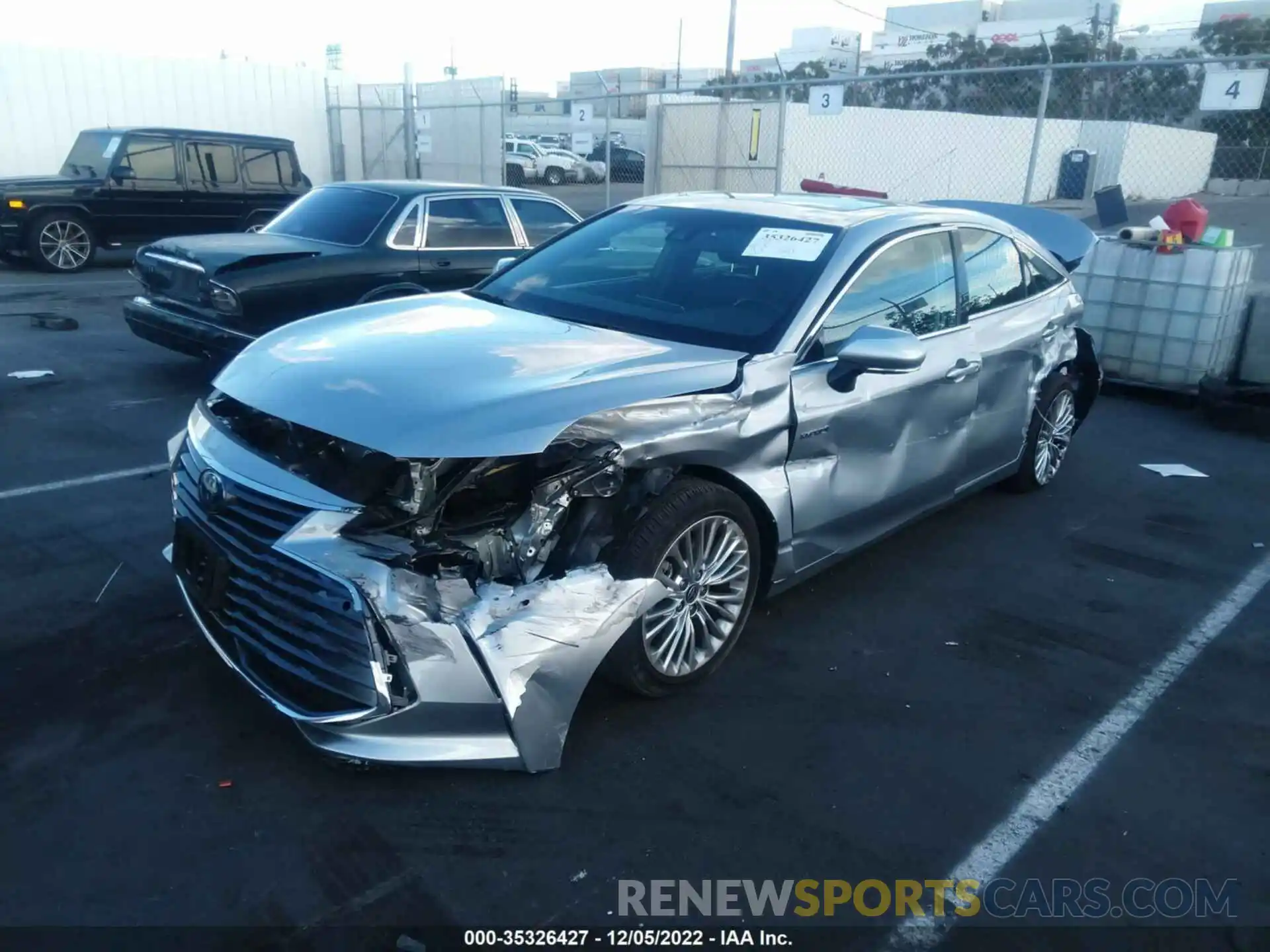 6 Photograph of a damaged car 4T1DA1AB5MU009100 TOYOTA AVALON 2021