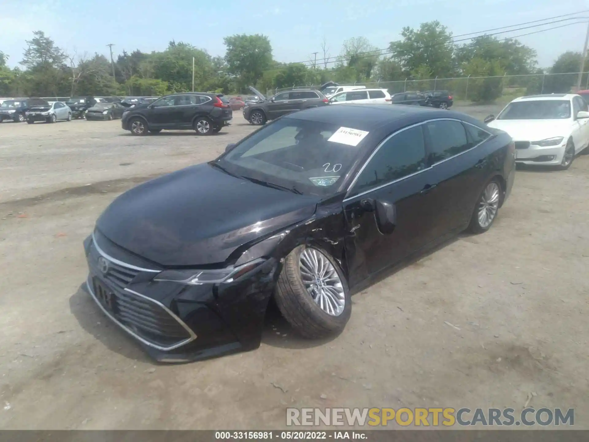 2 Photograph of a damaged car 4T1DA1AB6MU004973 TOYOTA AVALON 2021