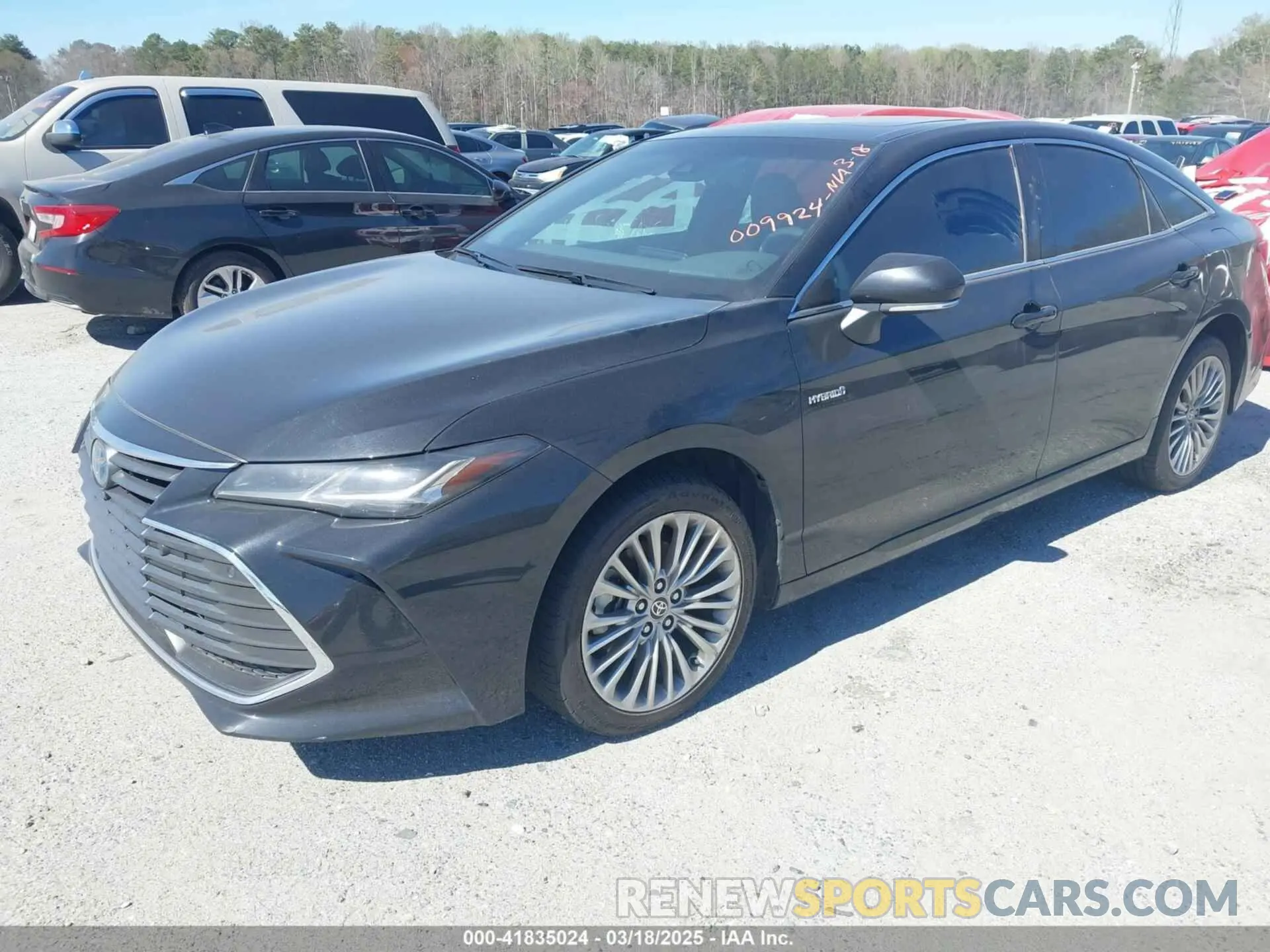 2 Photograph of a damaged car 4T1DA1AB7MU009924 TOYOTA AVALON 2021