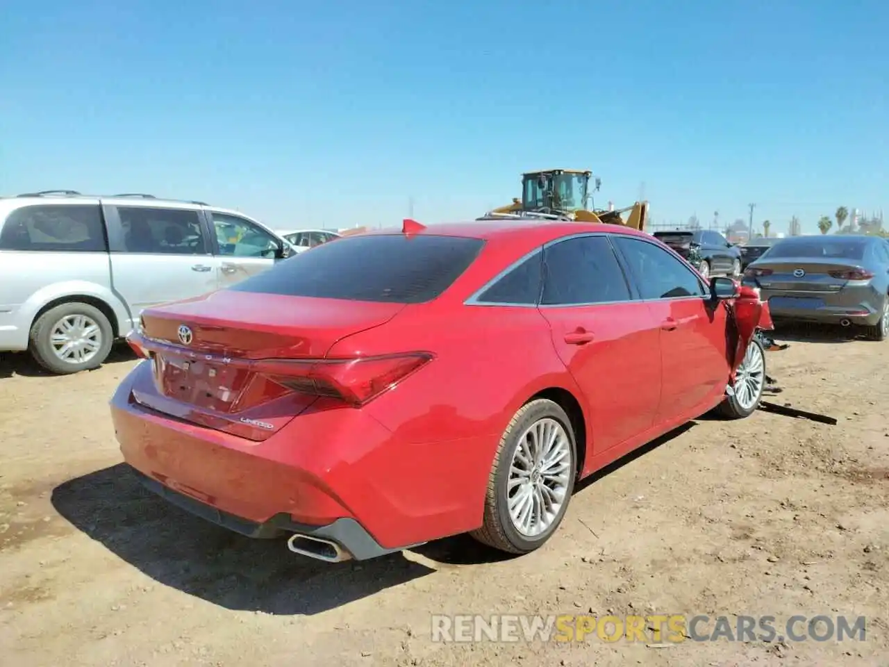 4 Photograph of a damaged car 4T1DZ1FB2MU068400 TOYOTA AVALON 2021