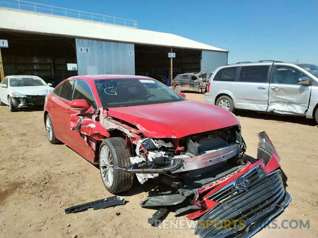 9 Photograph of a damaged car 4T1DZ1FB2MU068400 TOYOTA AVALON 2021