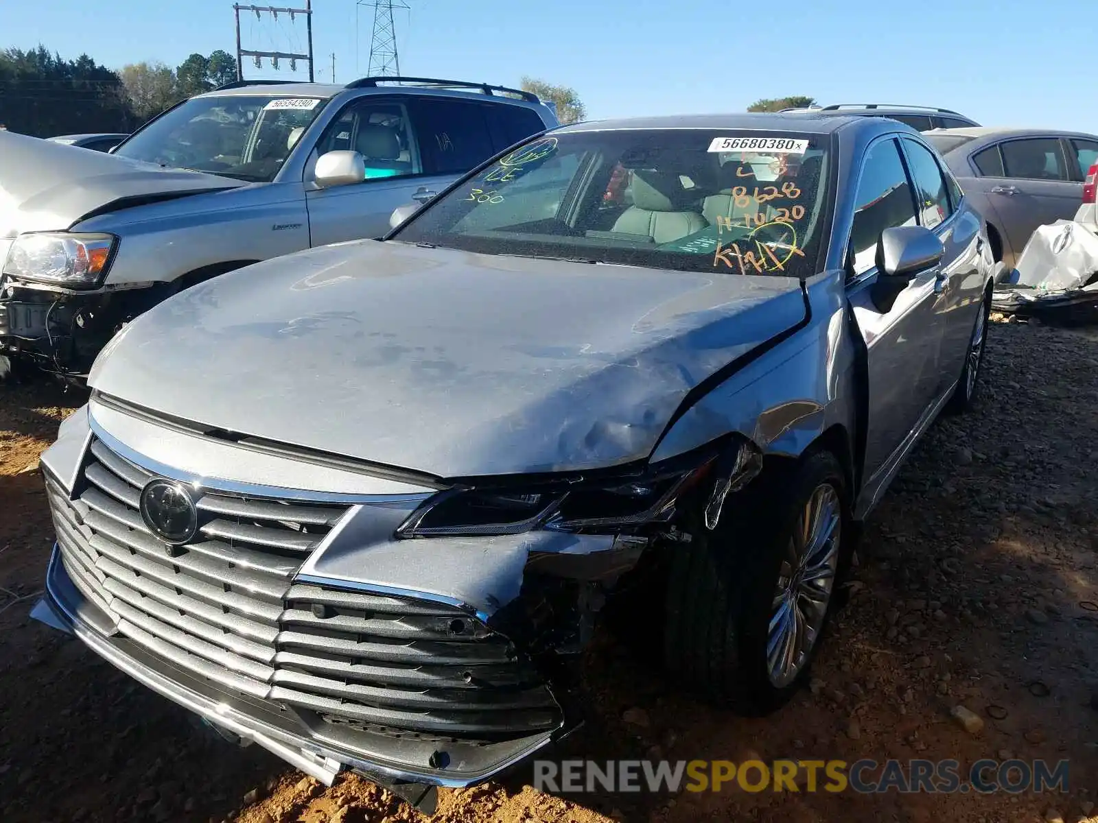 2 Photograph of a damaged car 4T1DZ1FB4MU058628 TOYOTA AVALON 2021