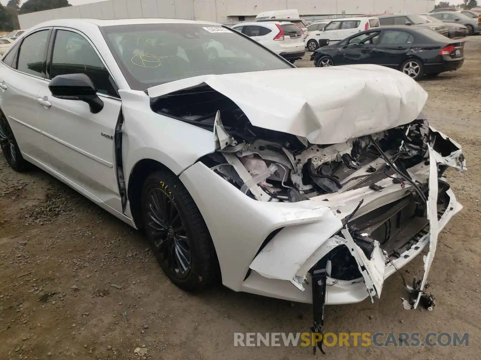 9 Photograph of a damaged car 4T1EA1AB0MU003371 TOYOTA AVALON 2021