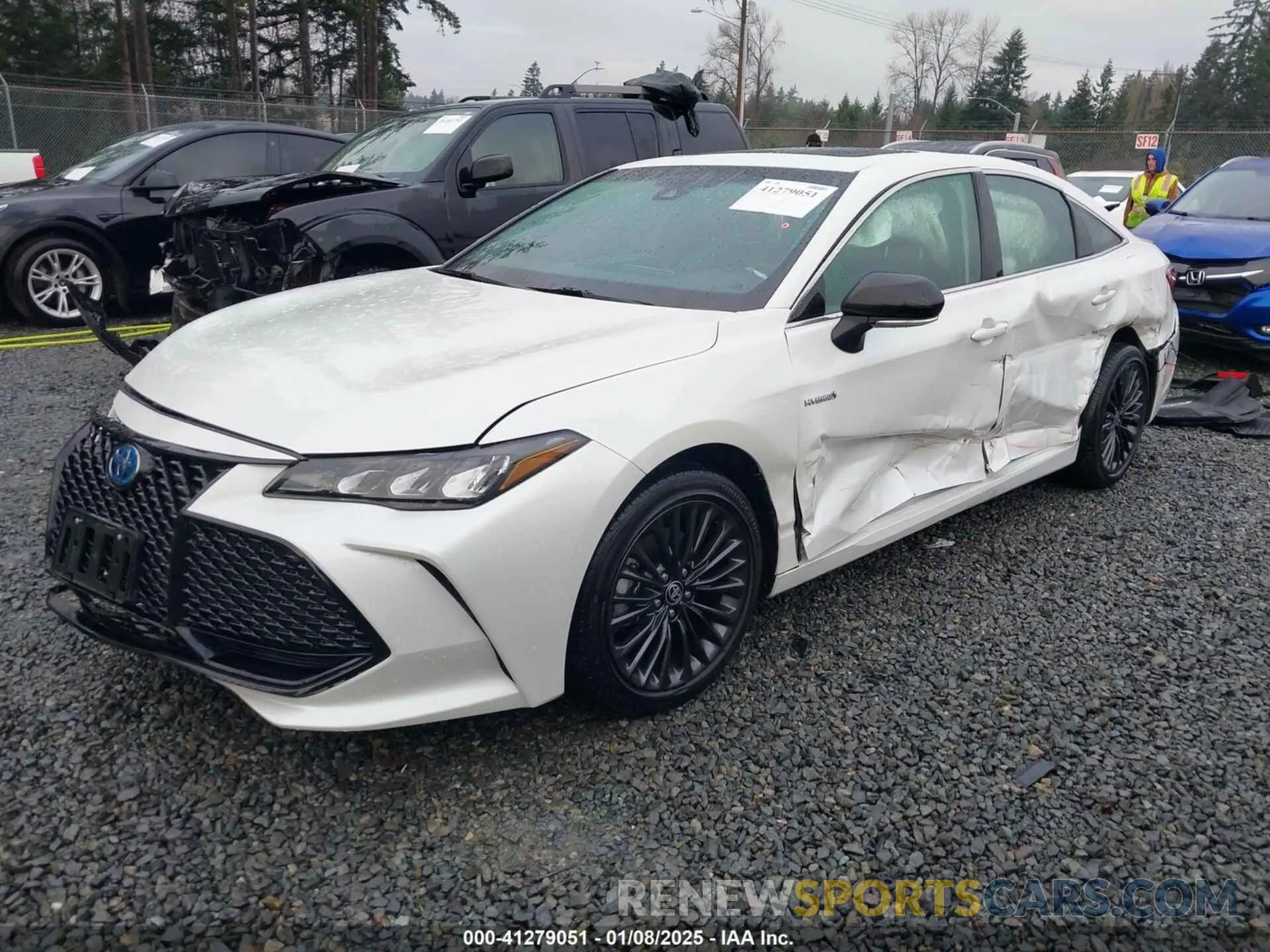 2 Photograph of a damaged car 4T1EA1AB1MU002228 TOYOTA AVALON 2021