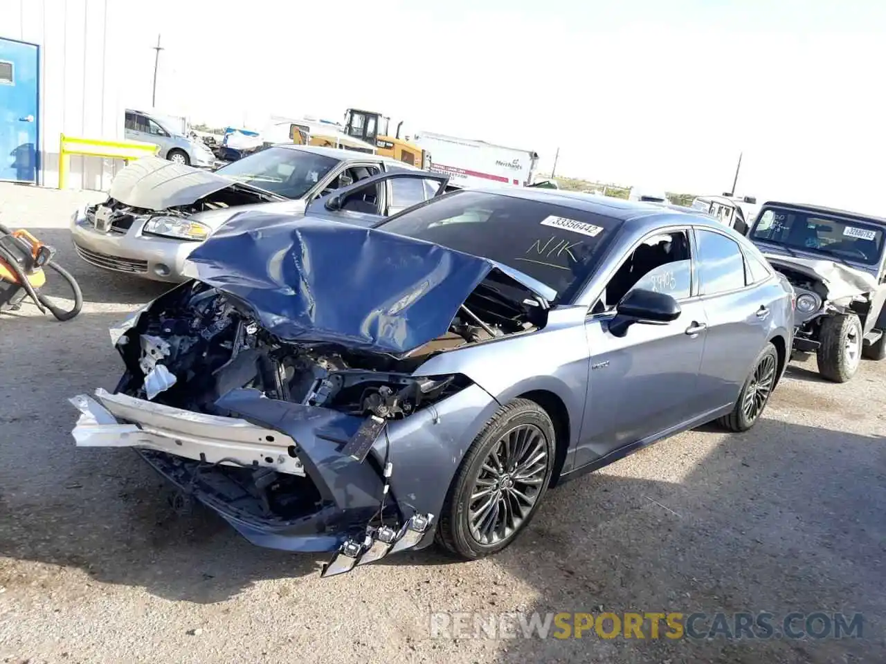 2 Photograph of a damaged car 4T1EA1AB1MU005095 TOYOTA AVALON 2021