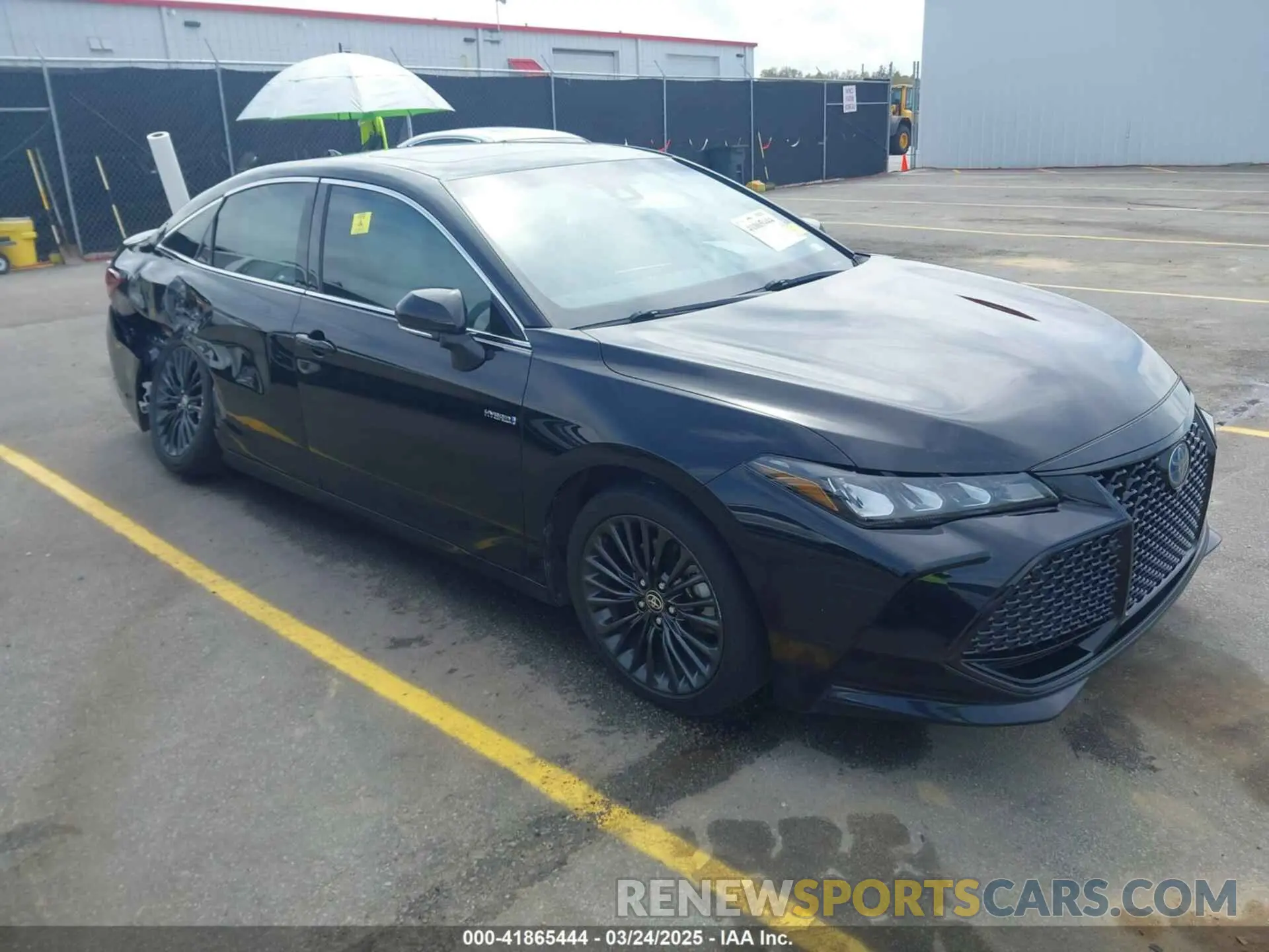 1 Photograph of a damaged car 4T1EA1AB2MU002741 TOYOTA AVALON 2021