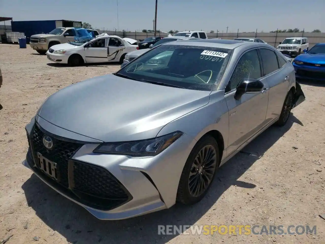 2 Photograph of a damaged car 4T1EA1AB4MU001011 TOYOTA AVALON 2021