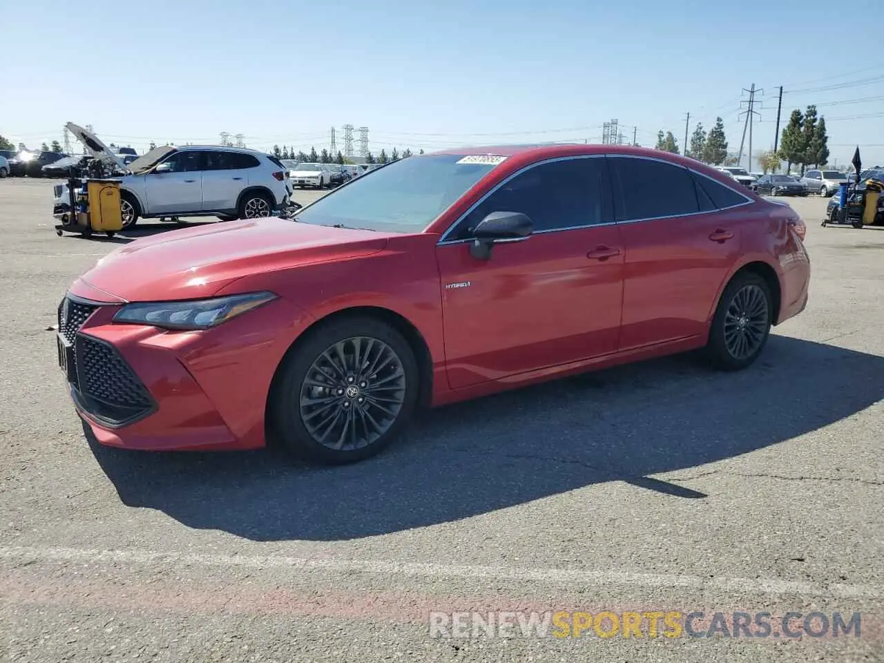 1 Photograph of a damaged car 4T1EA1AB6MU006954 TOYOTA AVALON 2021