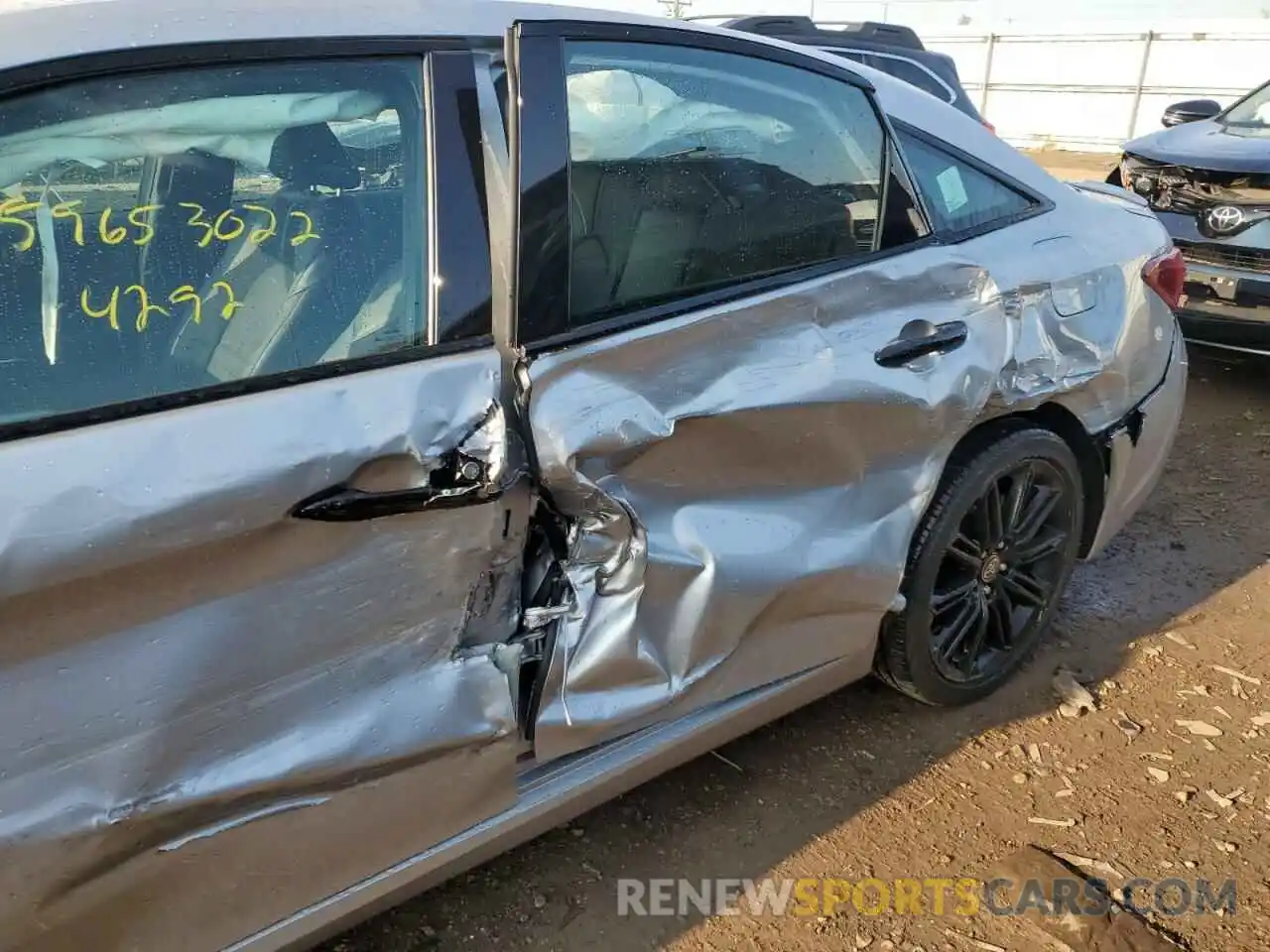 9 Photograph of a damaged car 4T1EZ1FB5MU058397 TOYOTA AVALON 2021