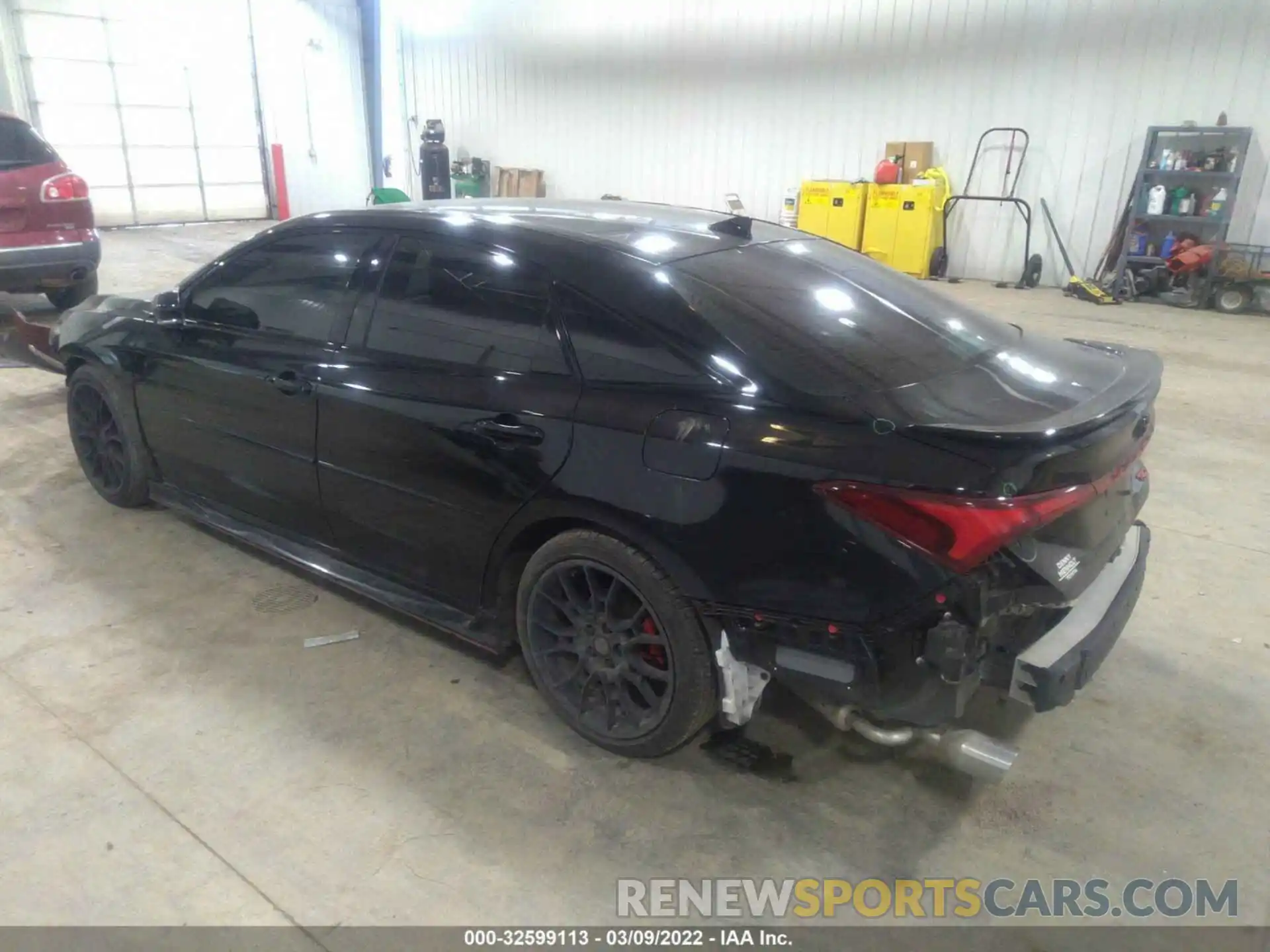 3 Photograph of a damaged car 4T1FZ1FB0MU068212 TOYOTA AVALON 2021