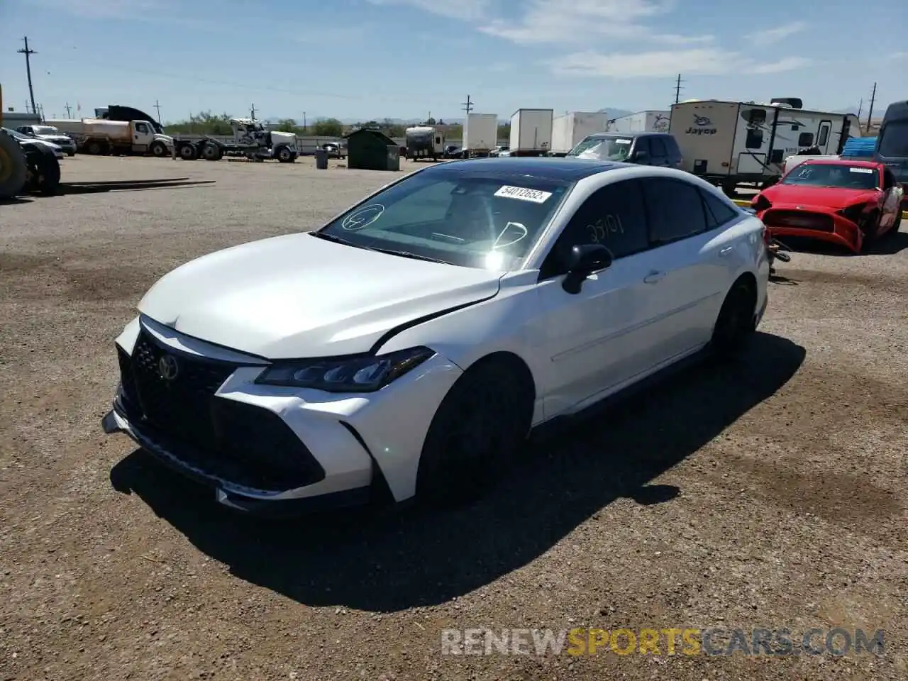 2 Photograph of a damaged car 4T1FZ1FB4MU060789 TOYOTA AVALON 2021