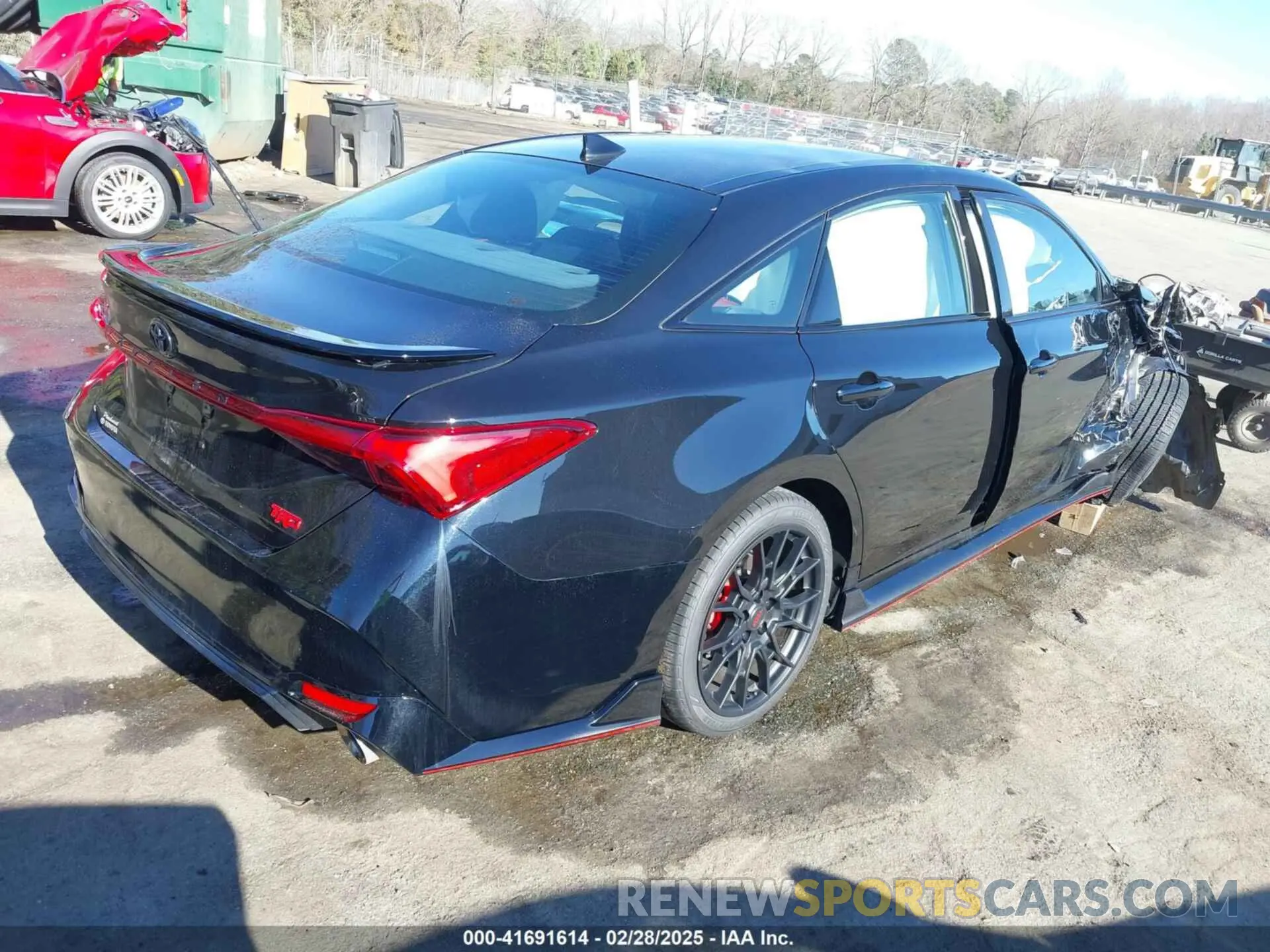 4 Photograph of a damaged car 4T1FZ1FB9MU060271 TOYOTA AVALON 2021