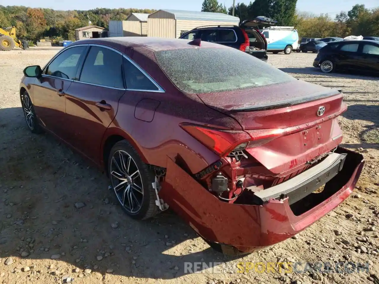 3 Photograph of a damaged car 4T1GZ1FB3MU070377 TOYOTA AVALON 2021