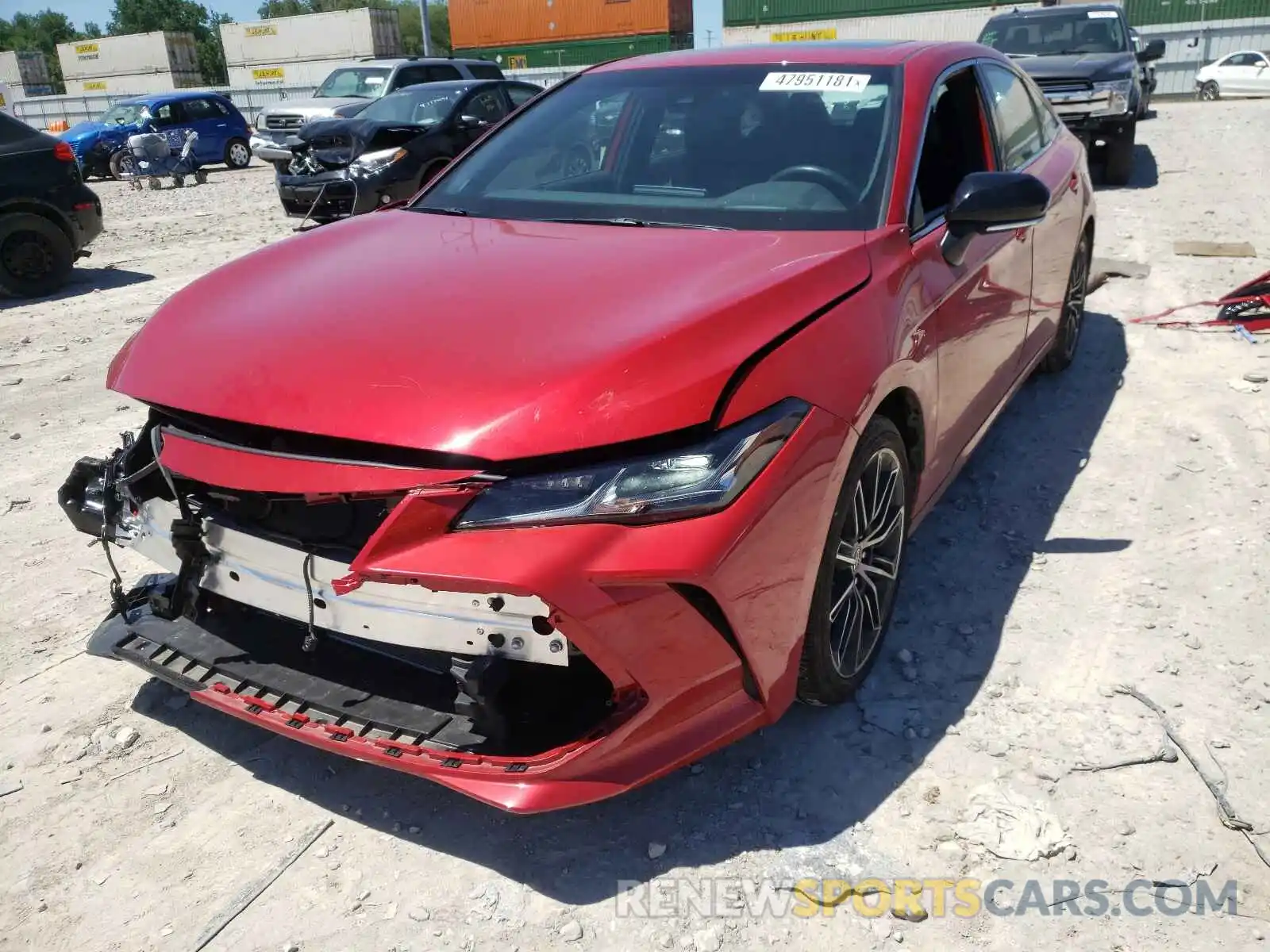 2 Photograph of a damaged car 4T1HZ1FB4MU061353 TOYOTA AVALON 2021