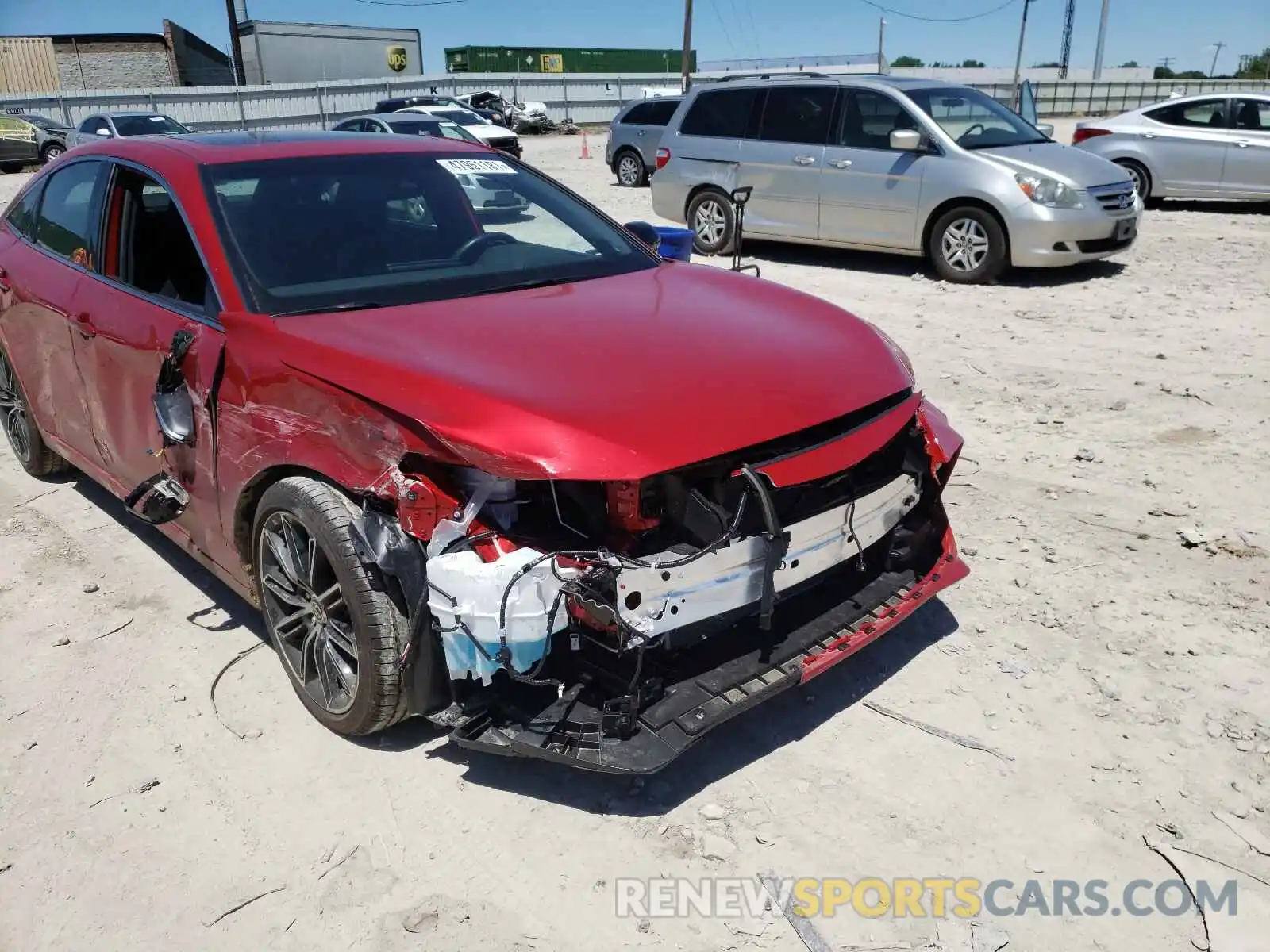 9 Photograph of a damaged car 4T1HZ1FB4MU061353 TOYOTA AVALON 2021