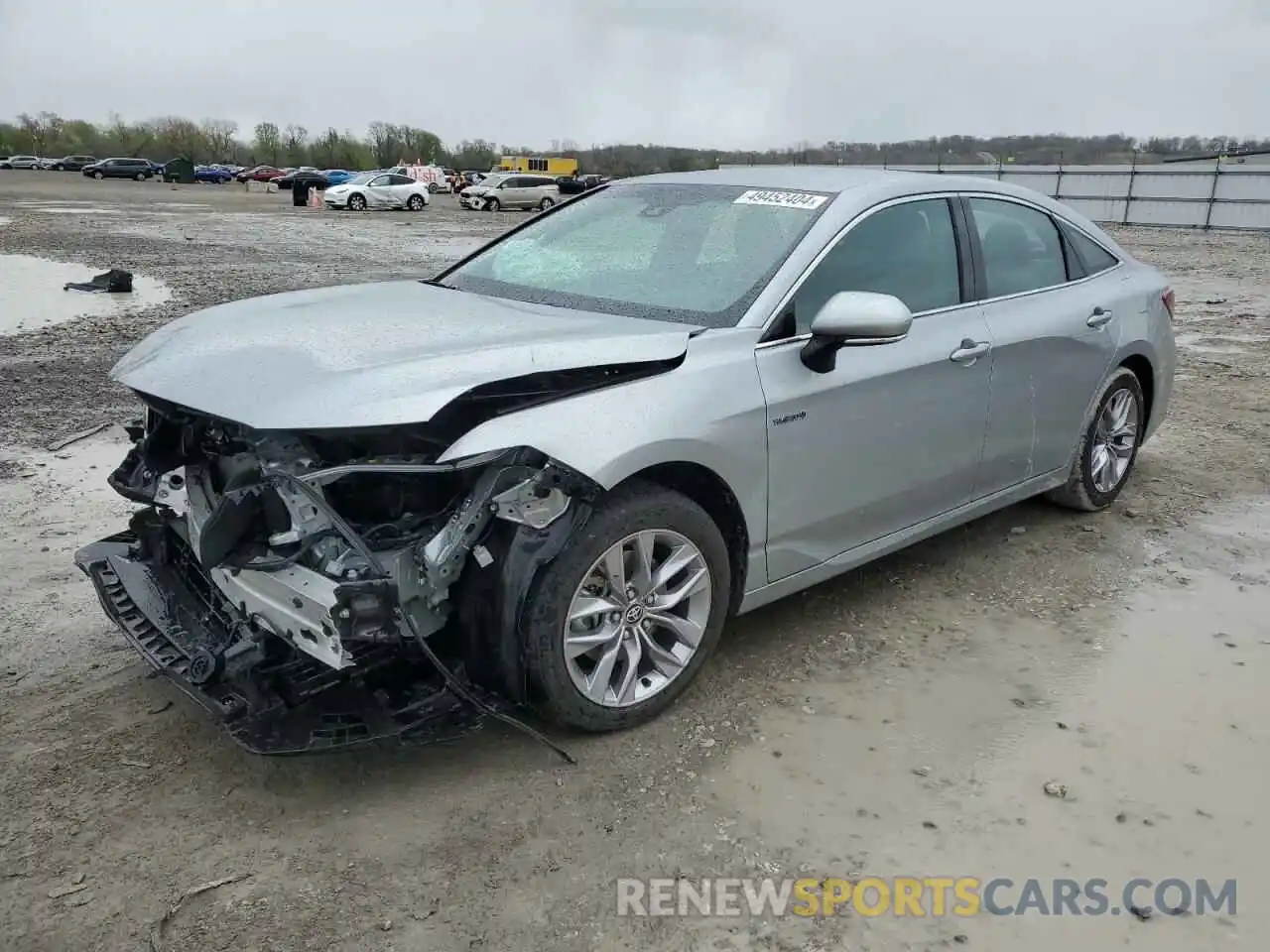 1 Photograph of a damaged car 4T1JA1AB8MU001494 TOYOTA AVALON 2021