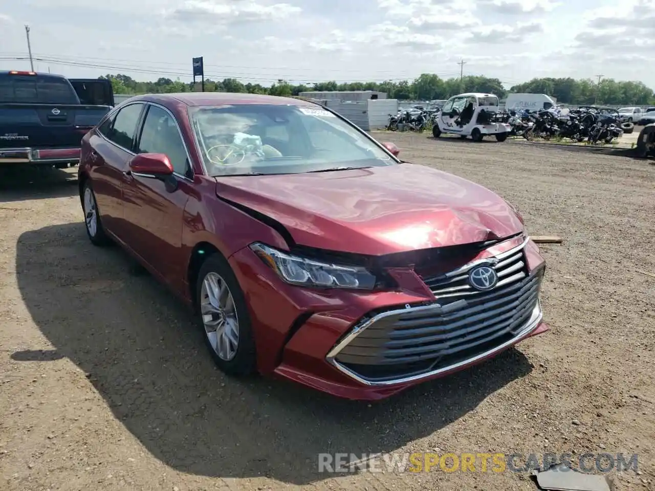 1 Photograph of a damaged car 4T1JZ1FB0MU069158 TOYOTA AVALON 2021