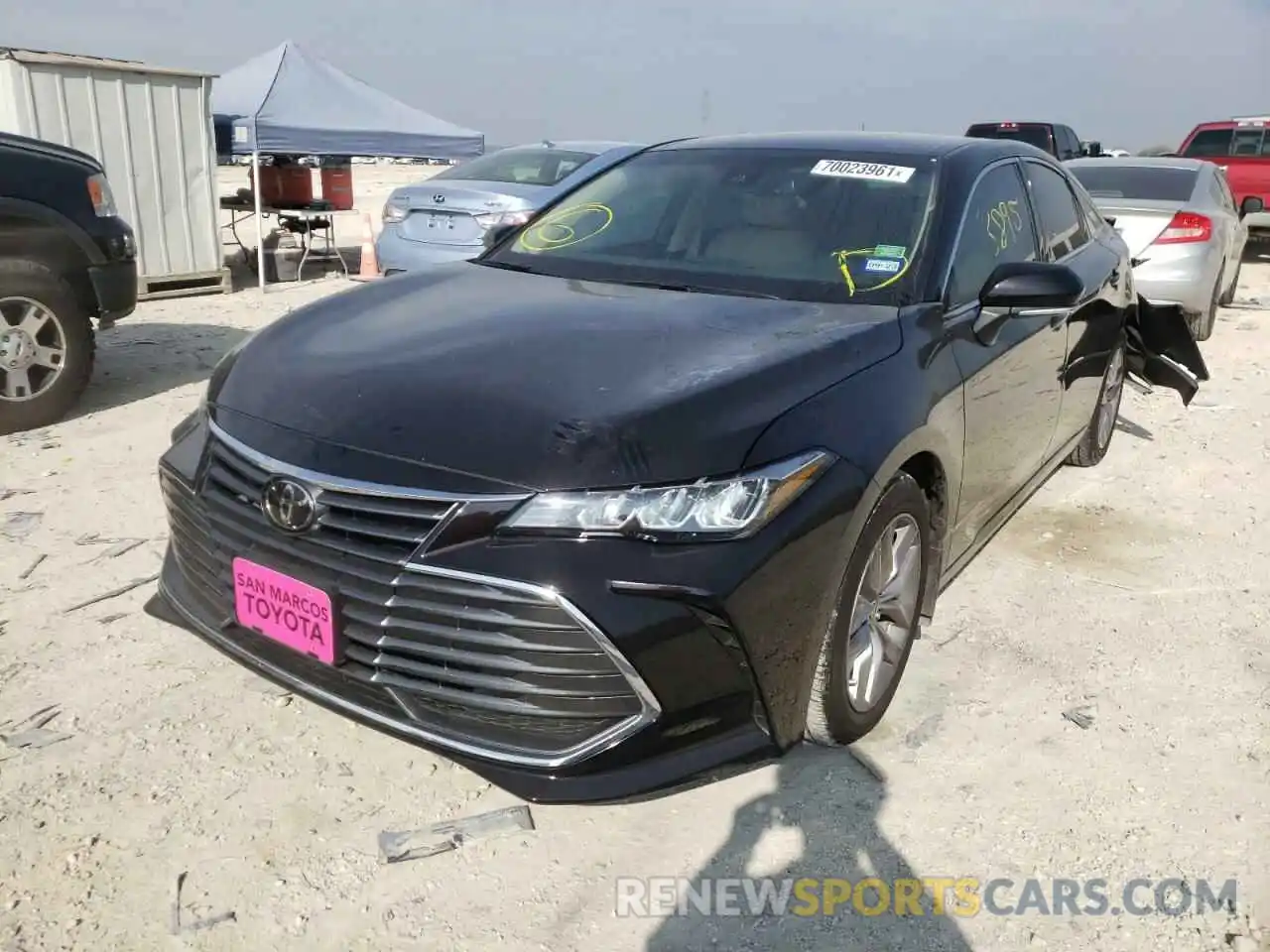 2 Photograph of a damaged car 4T1JZ1FB0MU070729 TOYOTA AVALON 2021