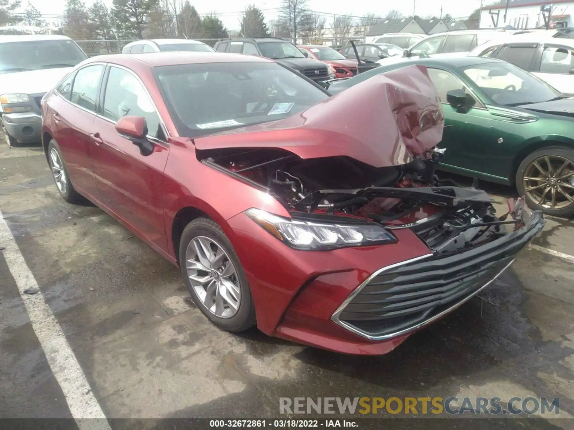 1 Photograph of a damaged car 4T1JZ1FB3MU058378 TOYOTA AVALON 2021