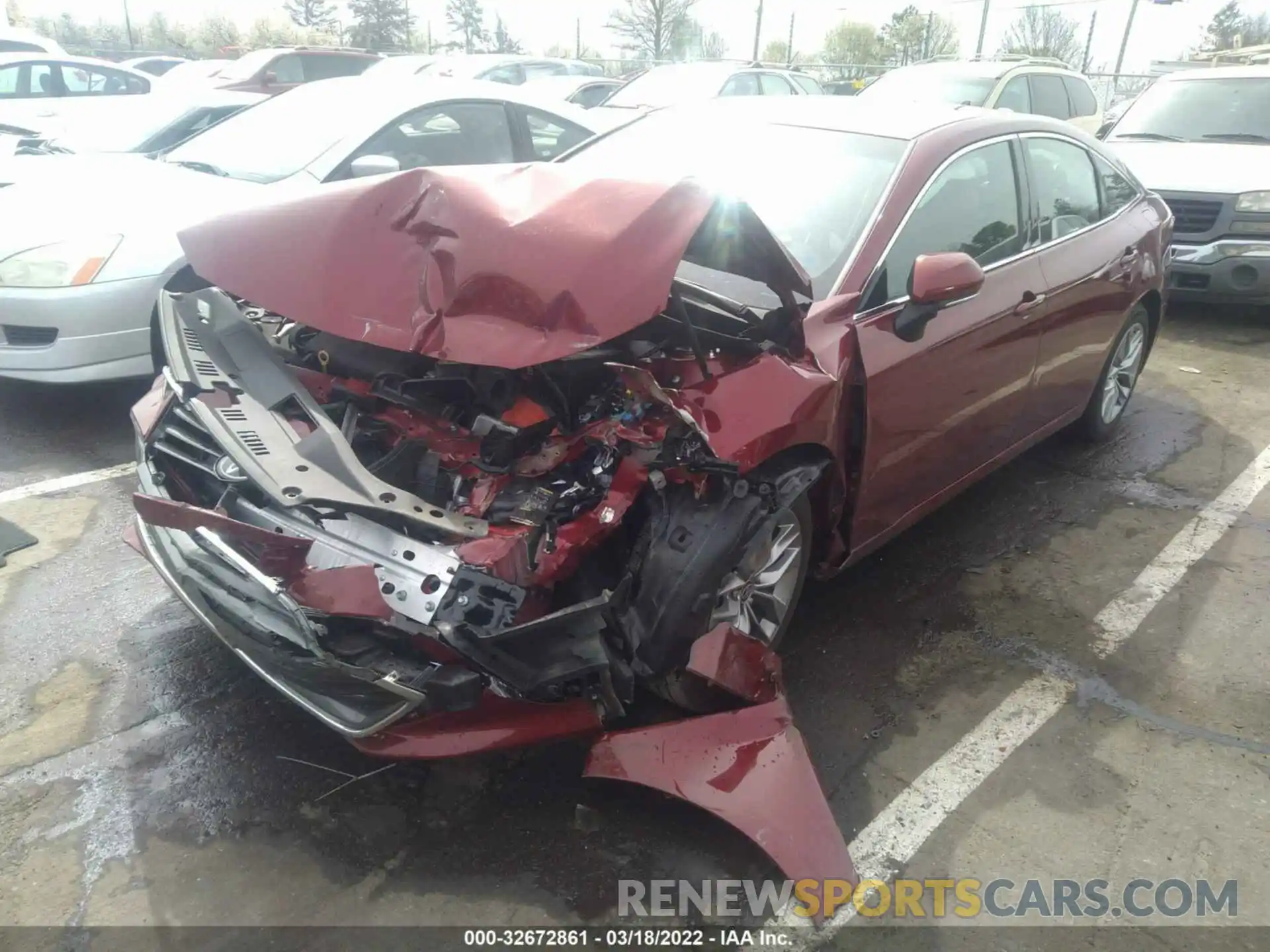 2 Photograph of a damaged car 4T1JZ1FB3MU058378 TOYOTA AVALON 2021