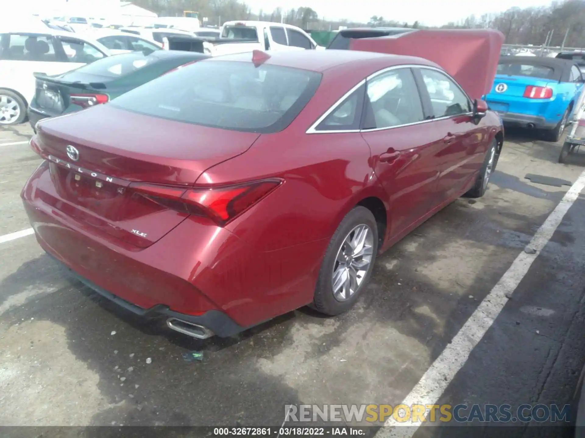 4 Photograph of a damaged car 4T1JZ1FB3MU058378 TOYOTA AVALON 2021