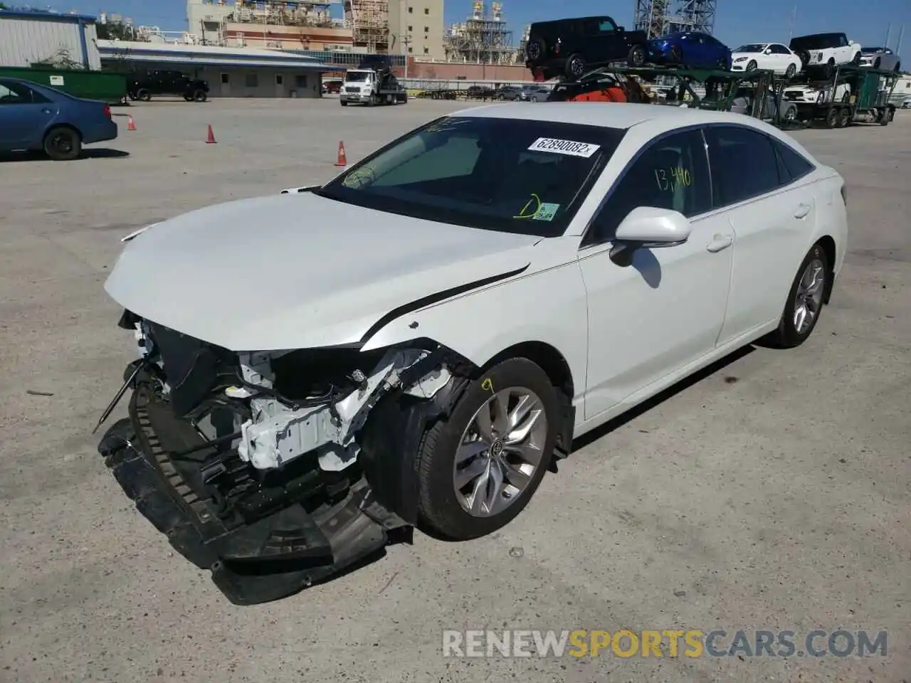 2 Photograph of a damaged car 4T1JZ1FB3MU068456 TOYOTA AVALON 2021