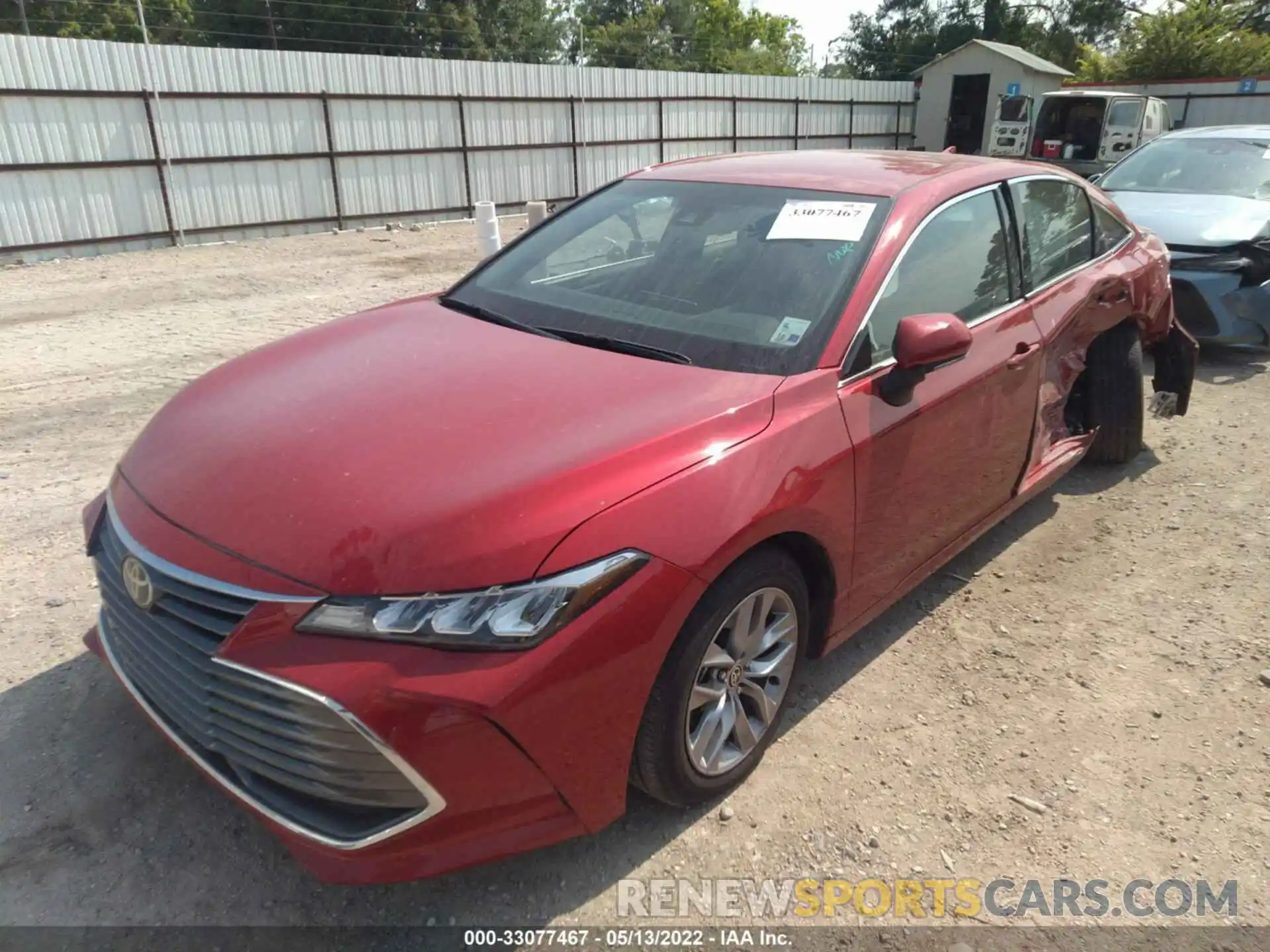 2 Photograph of a damaged car 4T1JZ1FB5MU070340 TOYOTA AVALON 2021