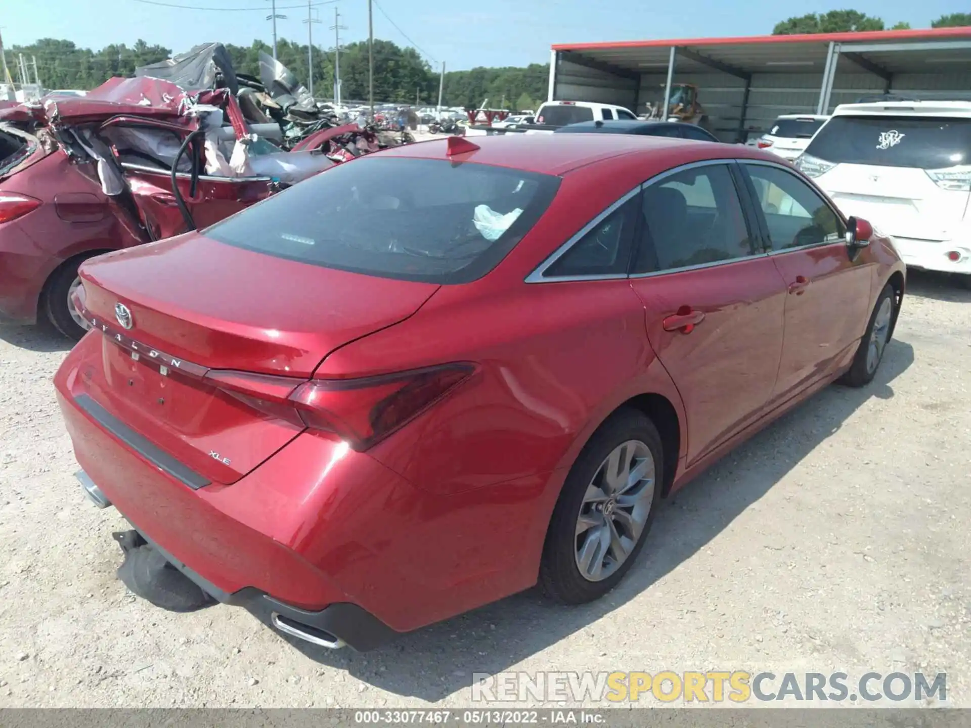 4 Photograph of a damaged car 4T1JZ1FB5MU070340 TOYOTA AVALON 2021