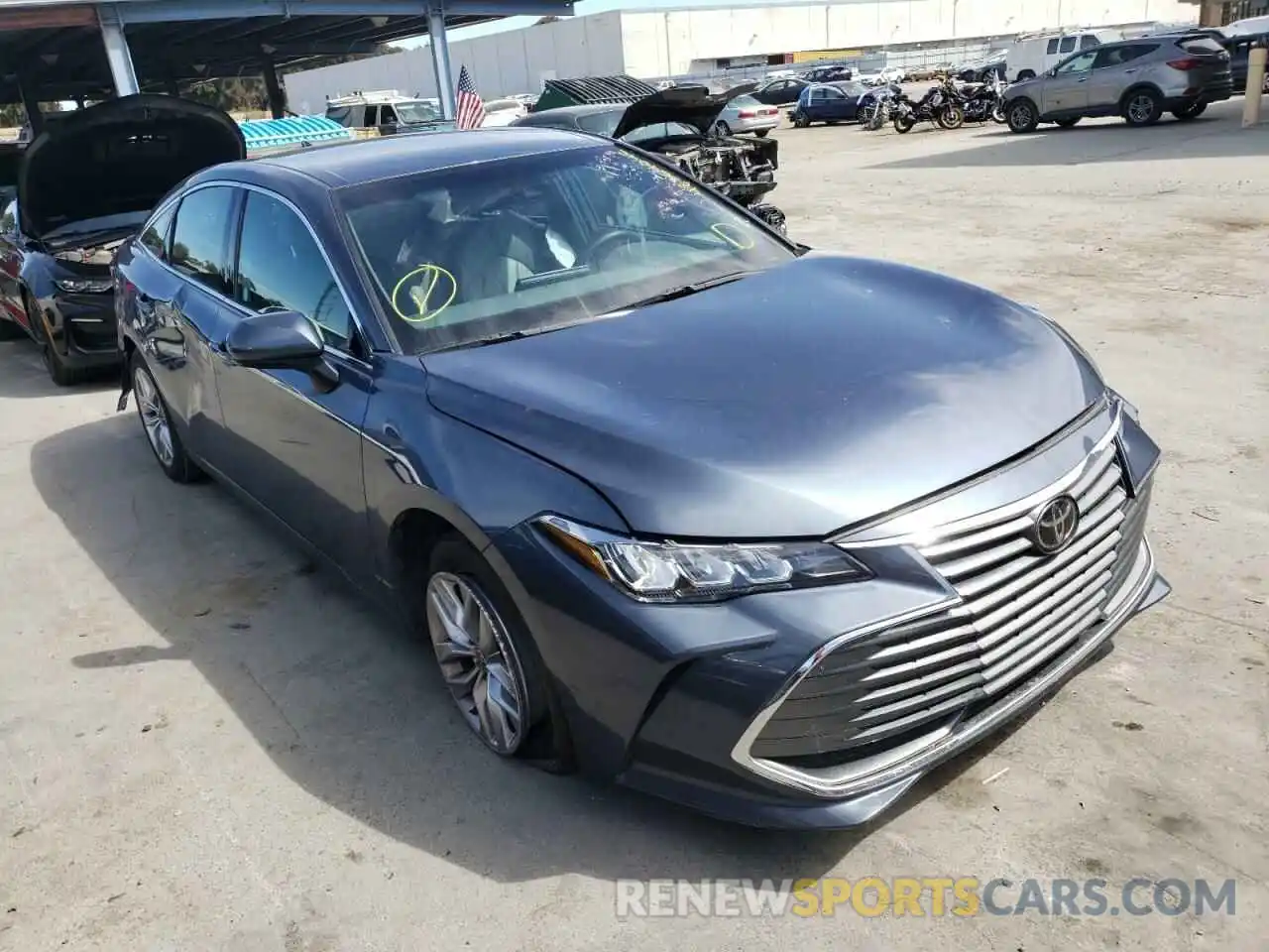 1 Photograph of a damaged car 4T1JZ1FB6MU063736 TOYOTA AVALON 2021