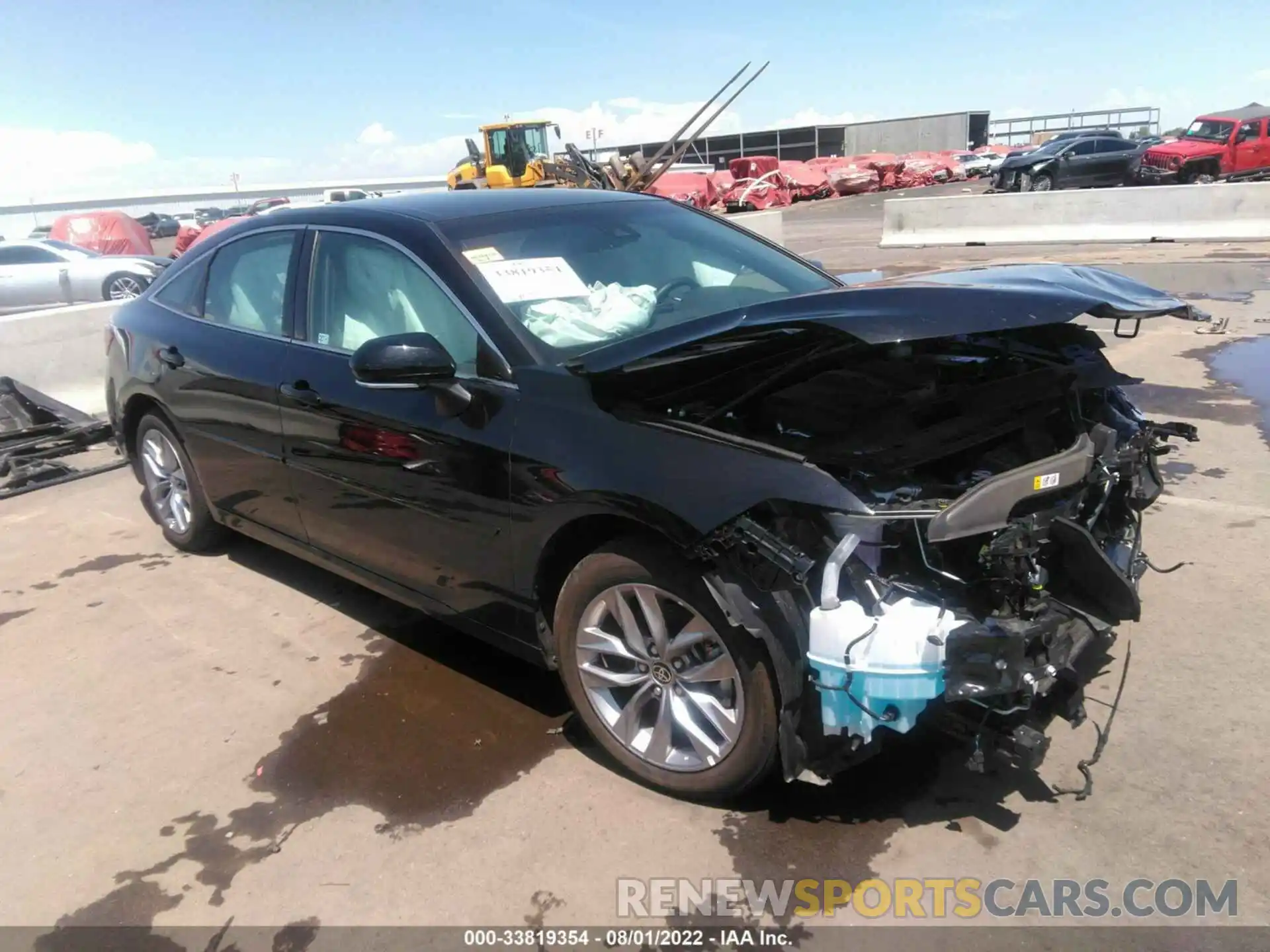 1 Photograph of a damaged car 4T1KB1BB9MU001648 TOYOTA AVALON 2021