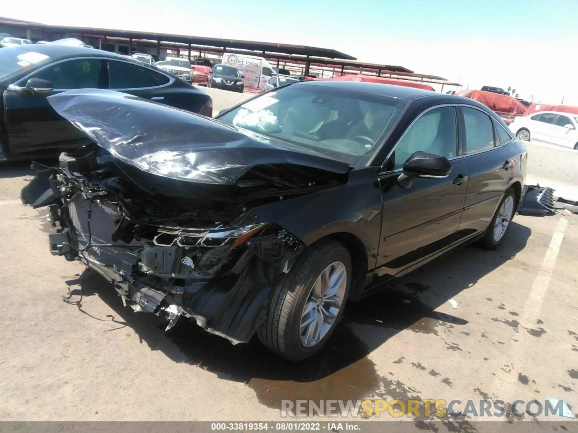 2 Photograph of a damaged car 4T1KB1BB9MU001648 TOYOTA AVALON 2021