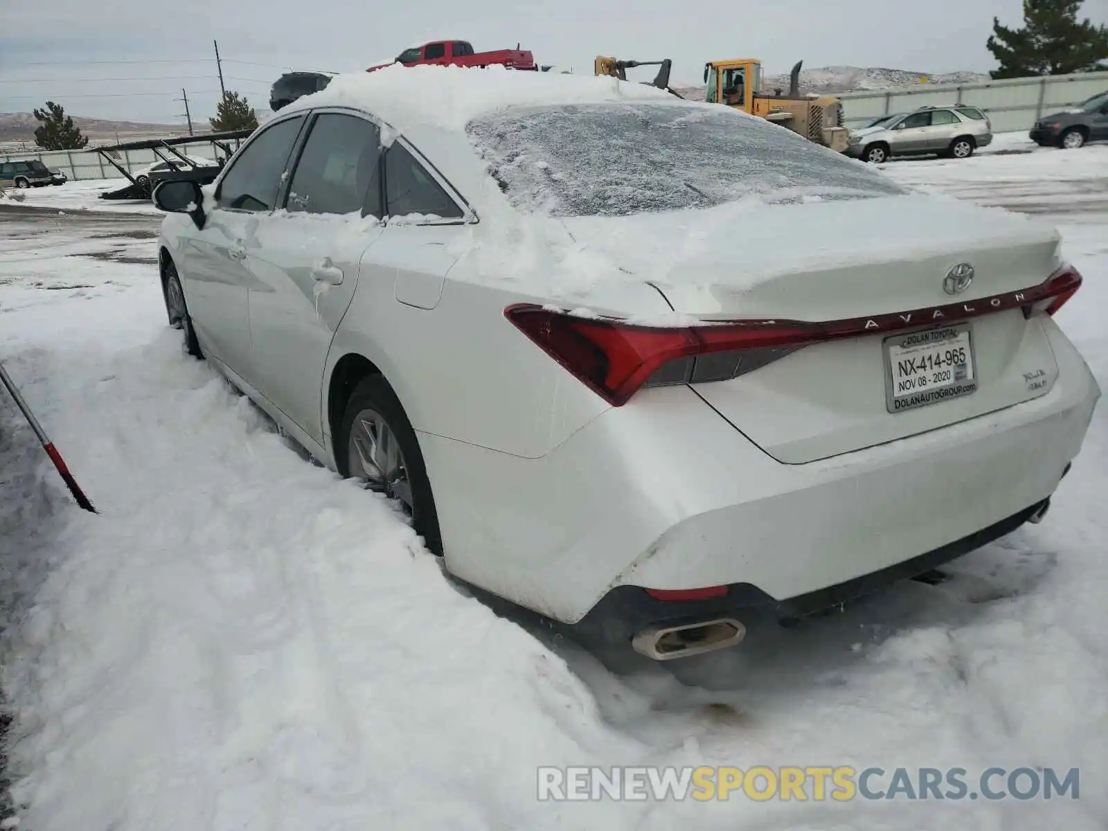 3 Photograph of a damaged car 4T1LB1BB3MU001181 TOYOTA AVALON 2021