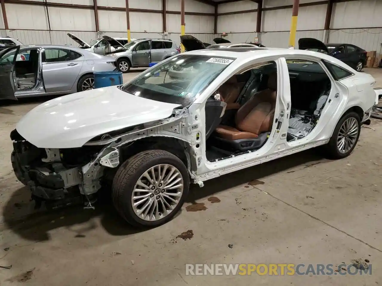 1 Photograph of a damaged car 4T1NB1BB5MU002230 TOYOTA AVALON 2021