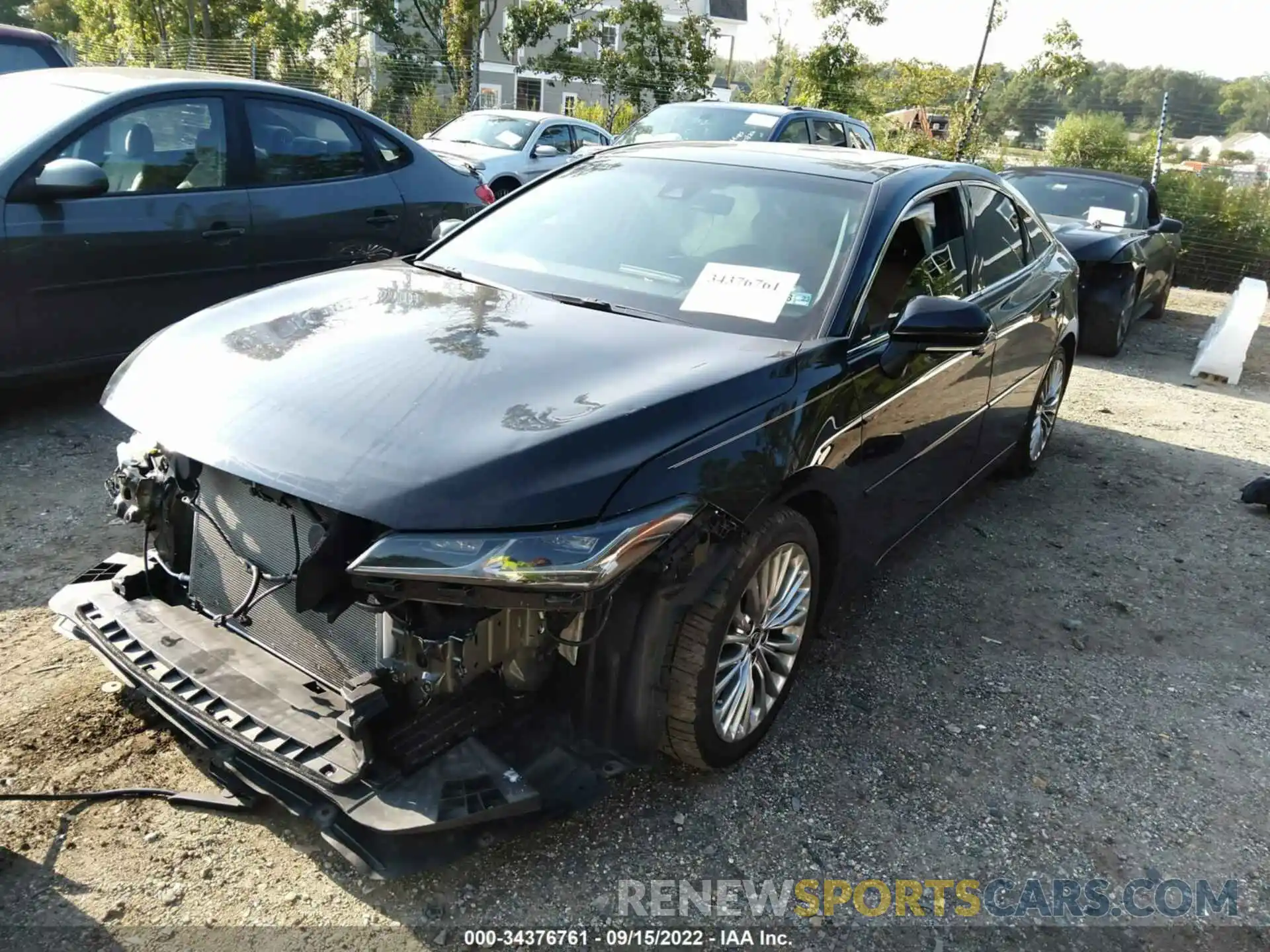 2 Photograph of a damaged car 4T1NB1BB7MU001287 TOYOTA AVALON 2021