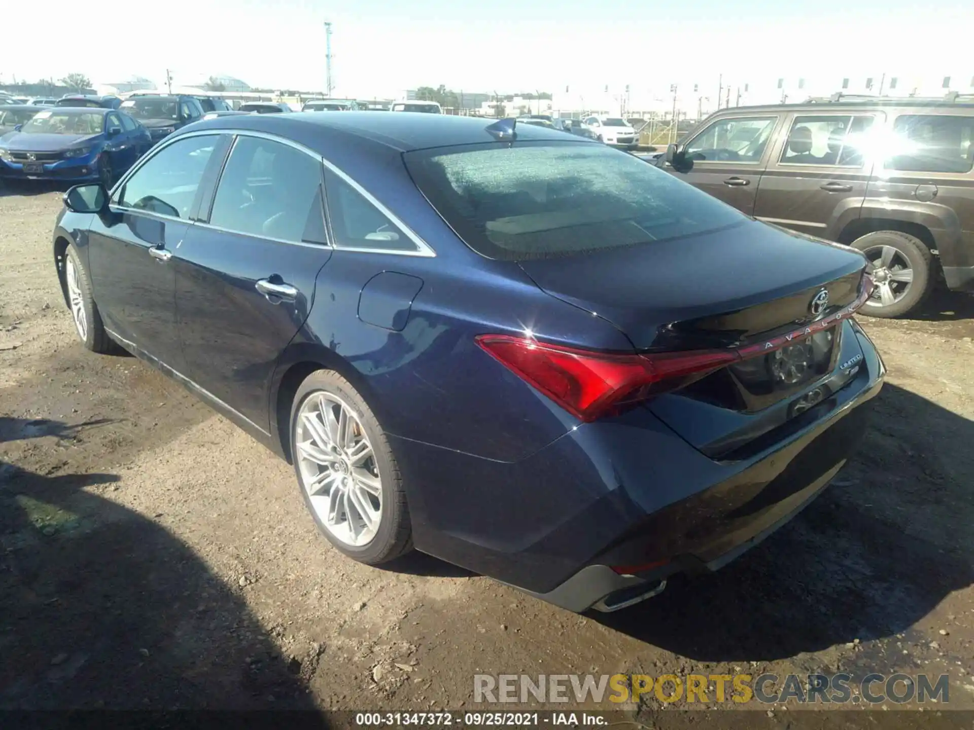 3 Photograph of a damaged car 4T1NB1BB7MU001970 TOYOTA AVALON 2021